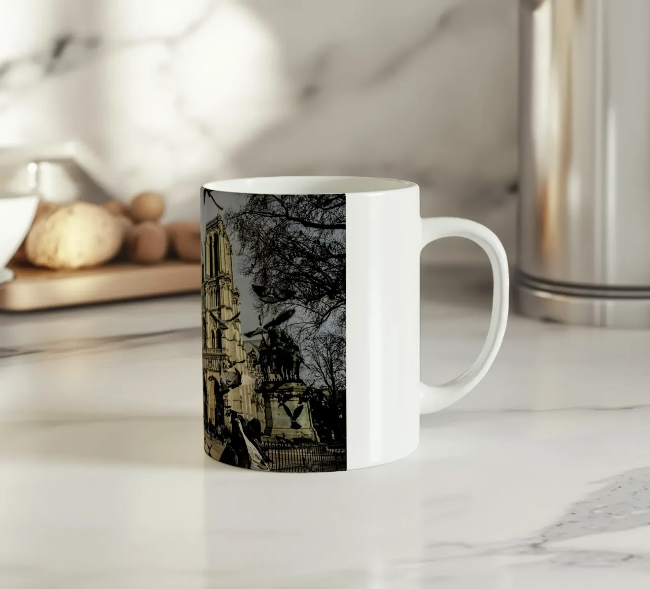 The Birds of Notre Dame by Michael Kraus tazza in ceramica da EyeEm Mobile GmbH