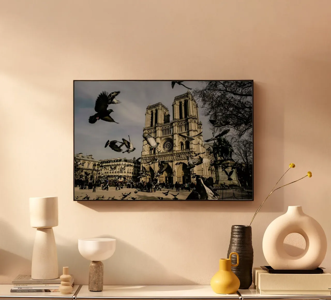 The Birds of Notre Dame by Michael Kraus alluminio dibond da EyeEm Mobile GmbH