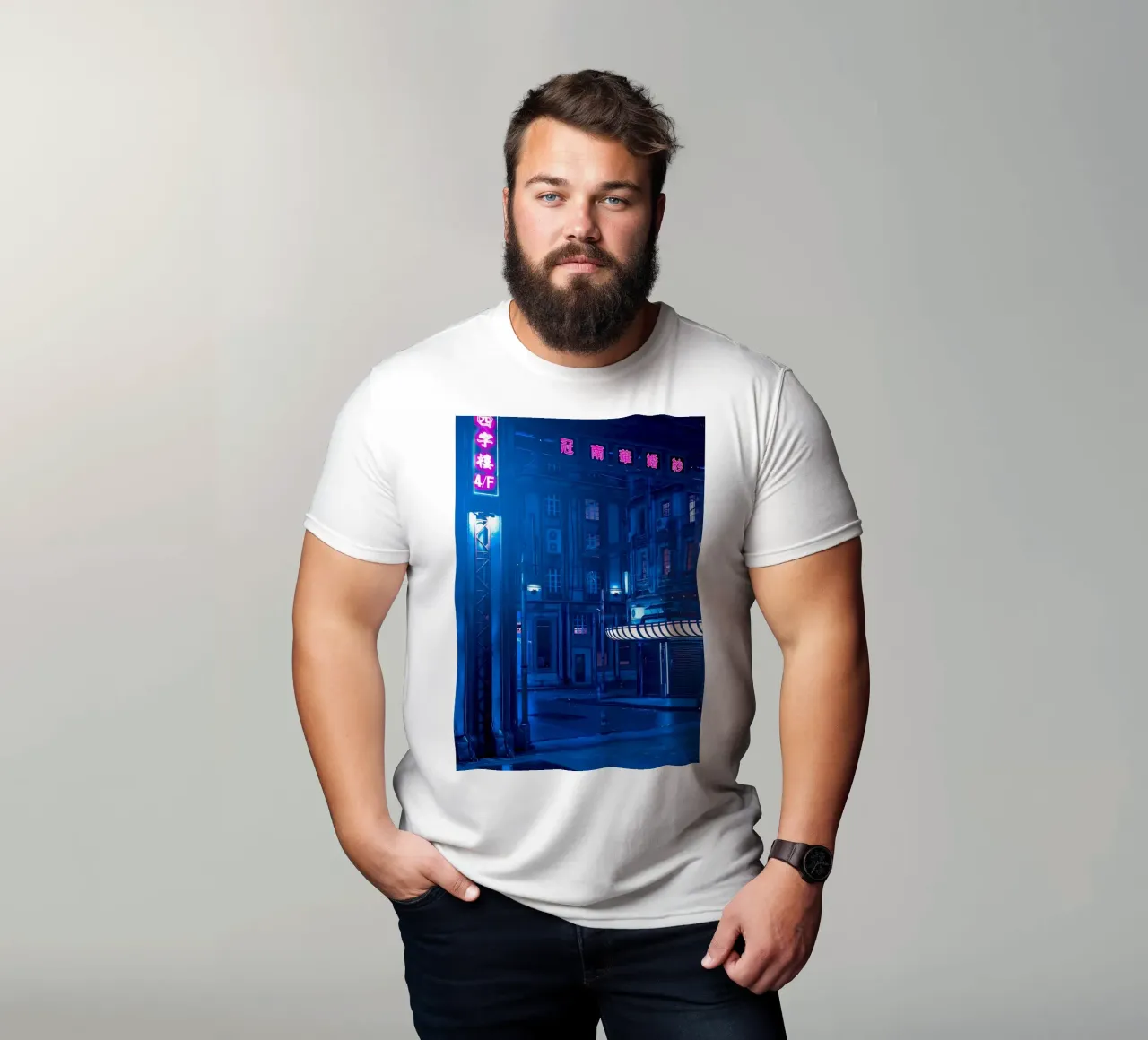 Tono Cyberpunk t-shirt da Delaplane