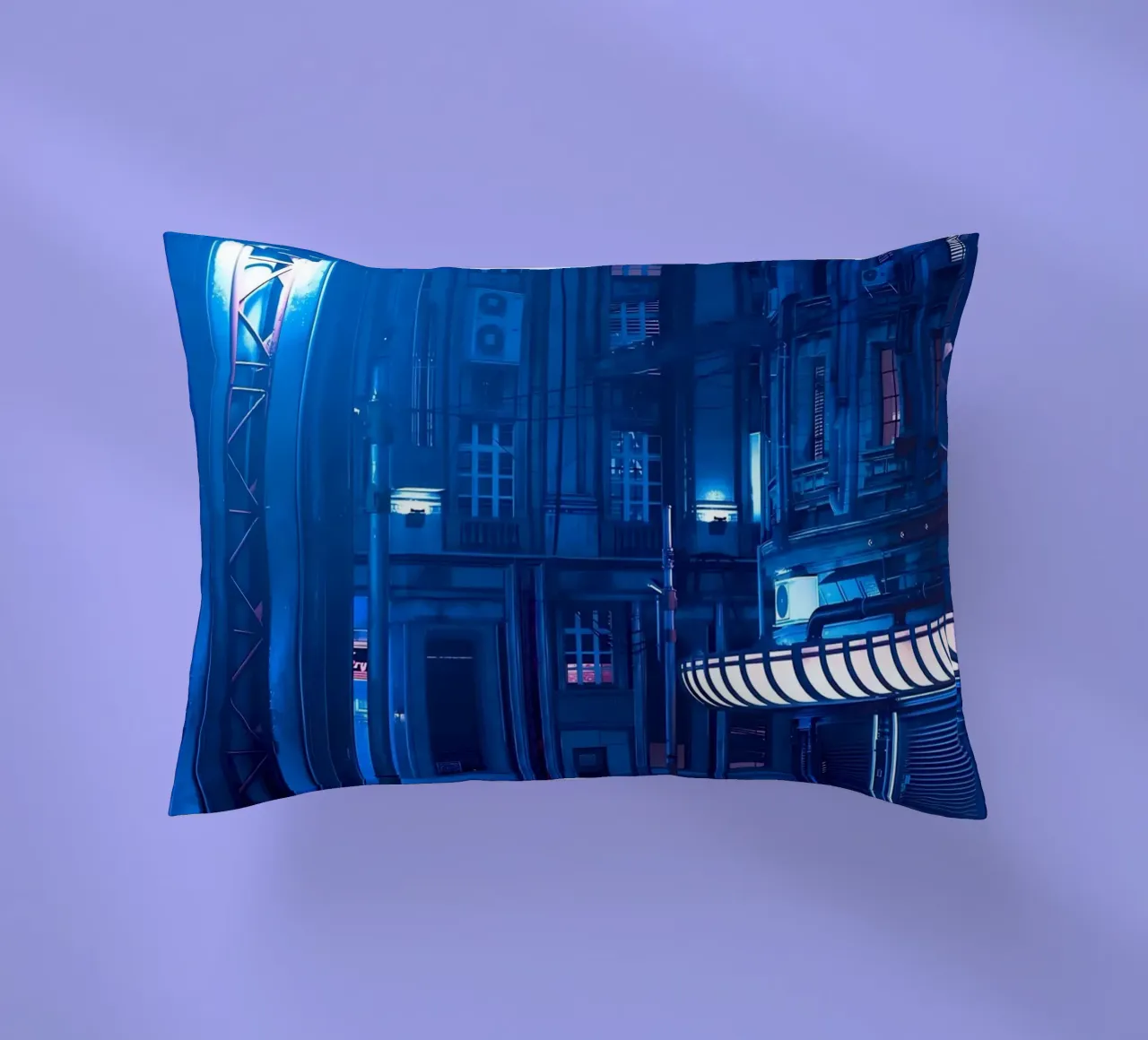 Tono Cyberpunk cuscino da Delaplane