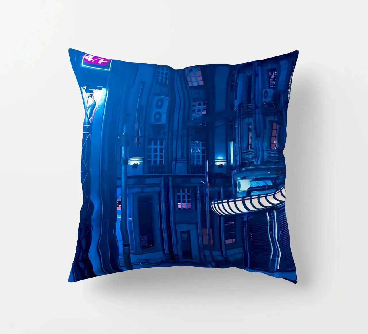 Tono Cyberpunk cuscino da Delaplane