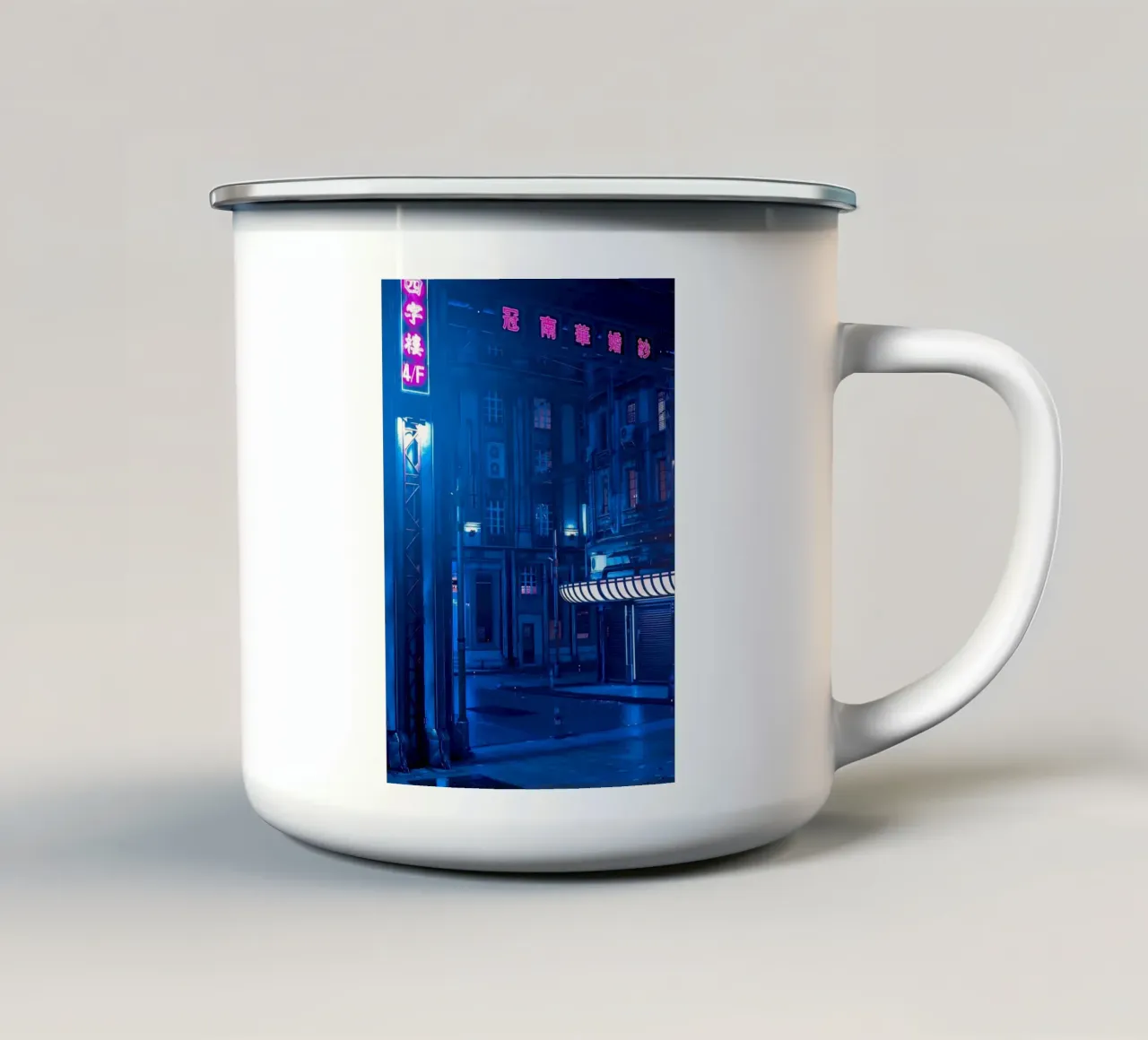 Tono Cyberpunk tazza in smalto da Delaplane