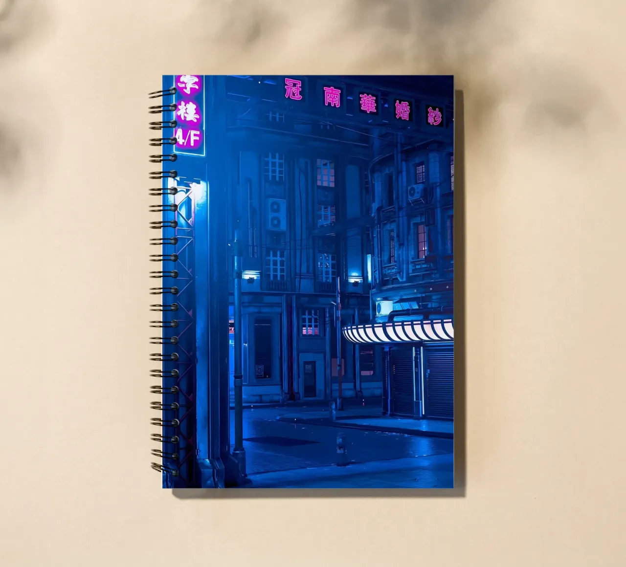 Cyberpunk Tone spiral notebook by Delaplane