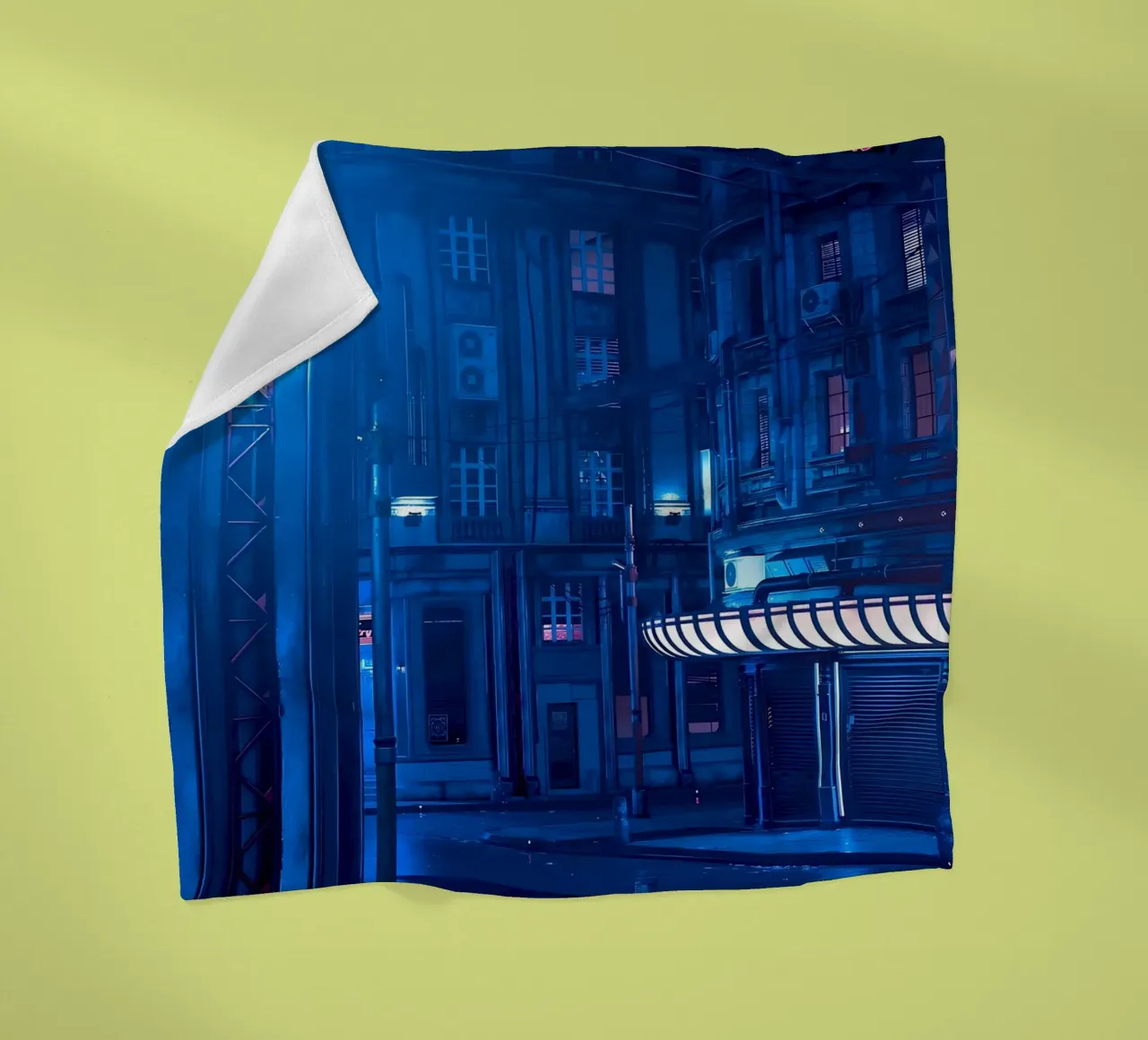 Tono Cyberpunk coperta in pile da Delaplane