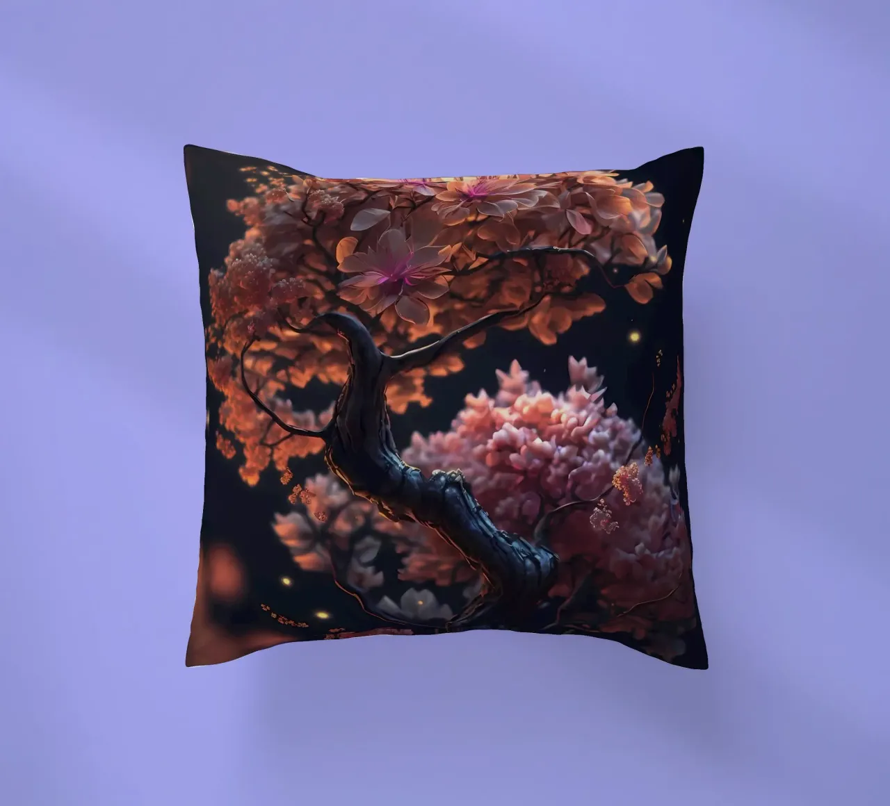 Albero dei ciliegi in fiore cuscino da Mikesell