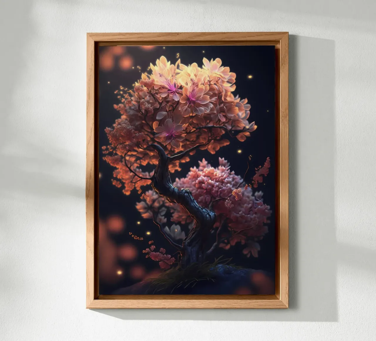 Albero dei ciliegi in fiore alluminio dibond da Mikesell