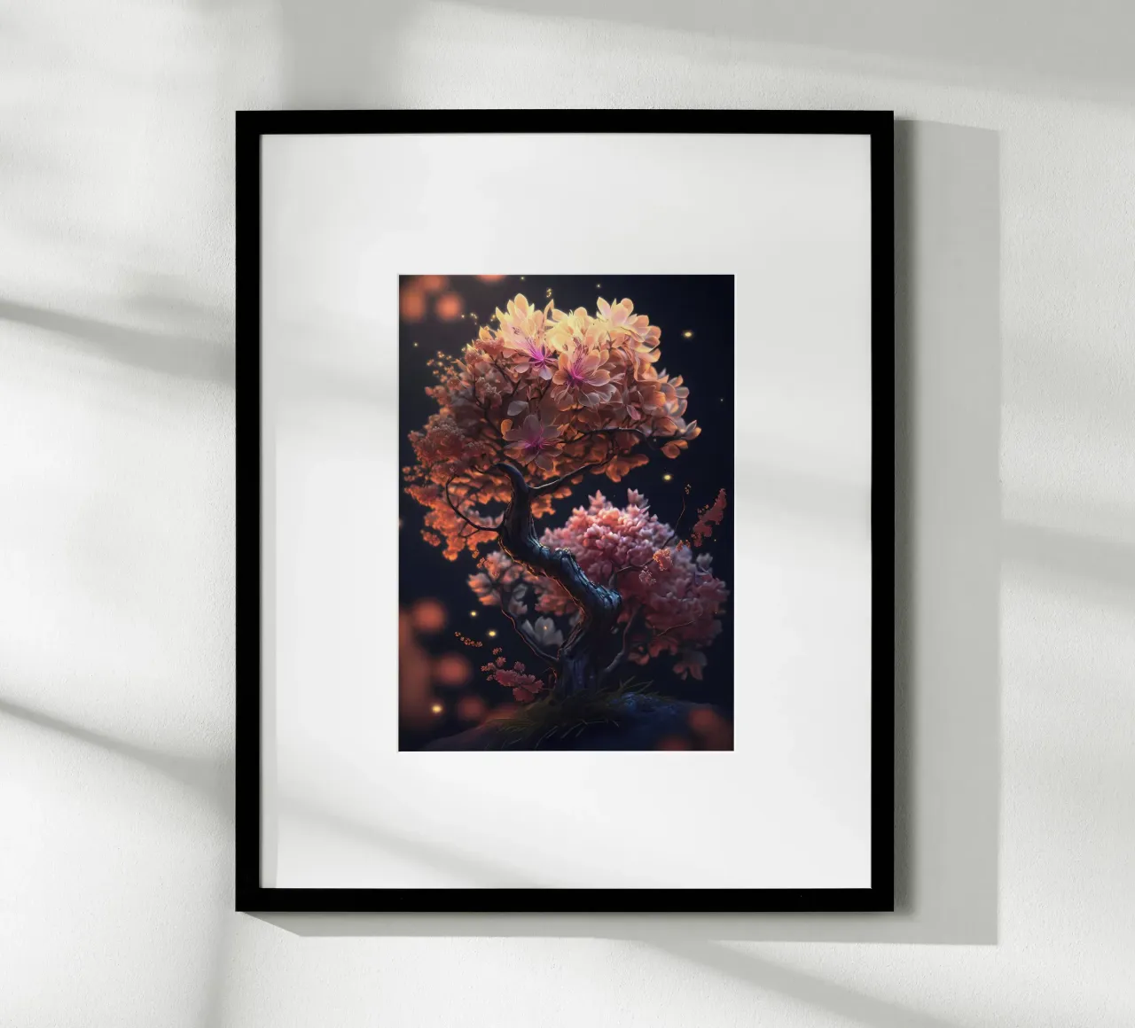 Albero dei ciliegi in fiore carta hahnemühle da Mikesell