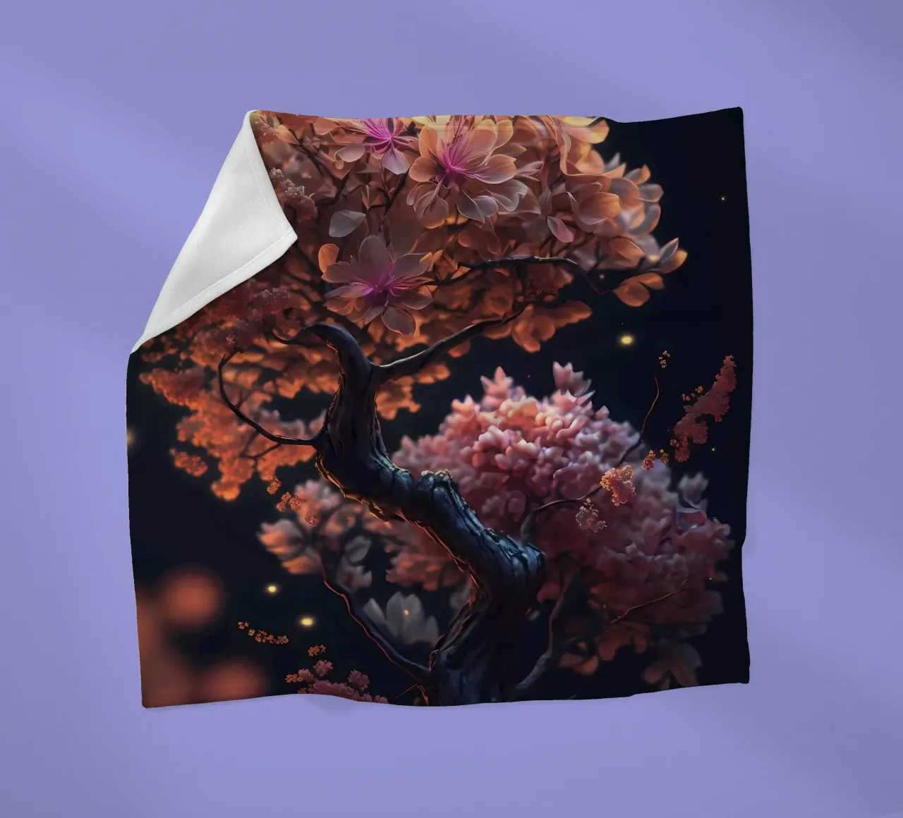 Albero dei ciliegi in fiore coperta in pile da Mikesell