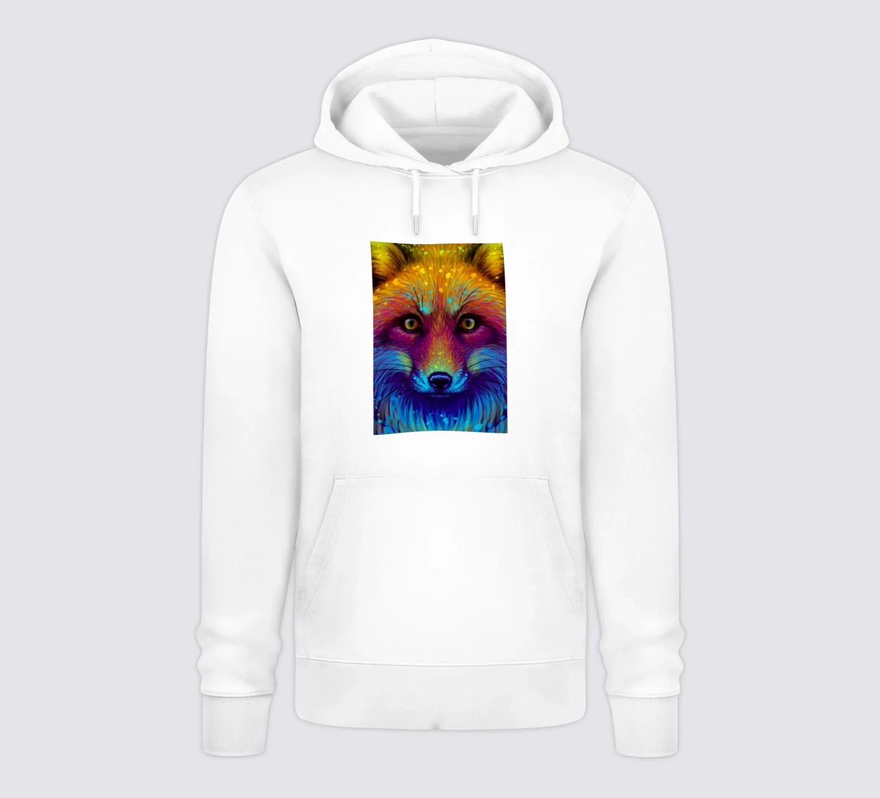 Volpe colorata felpa con cappuccio da Delaplane