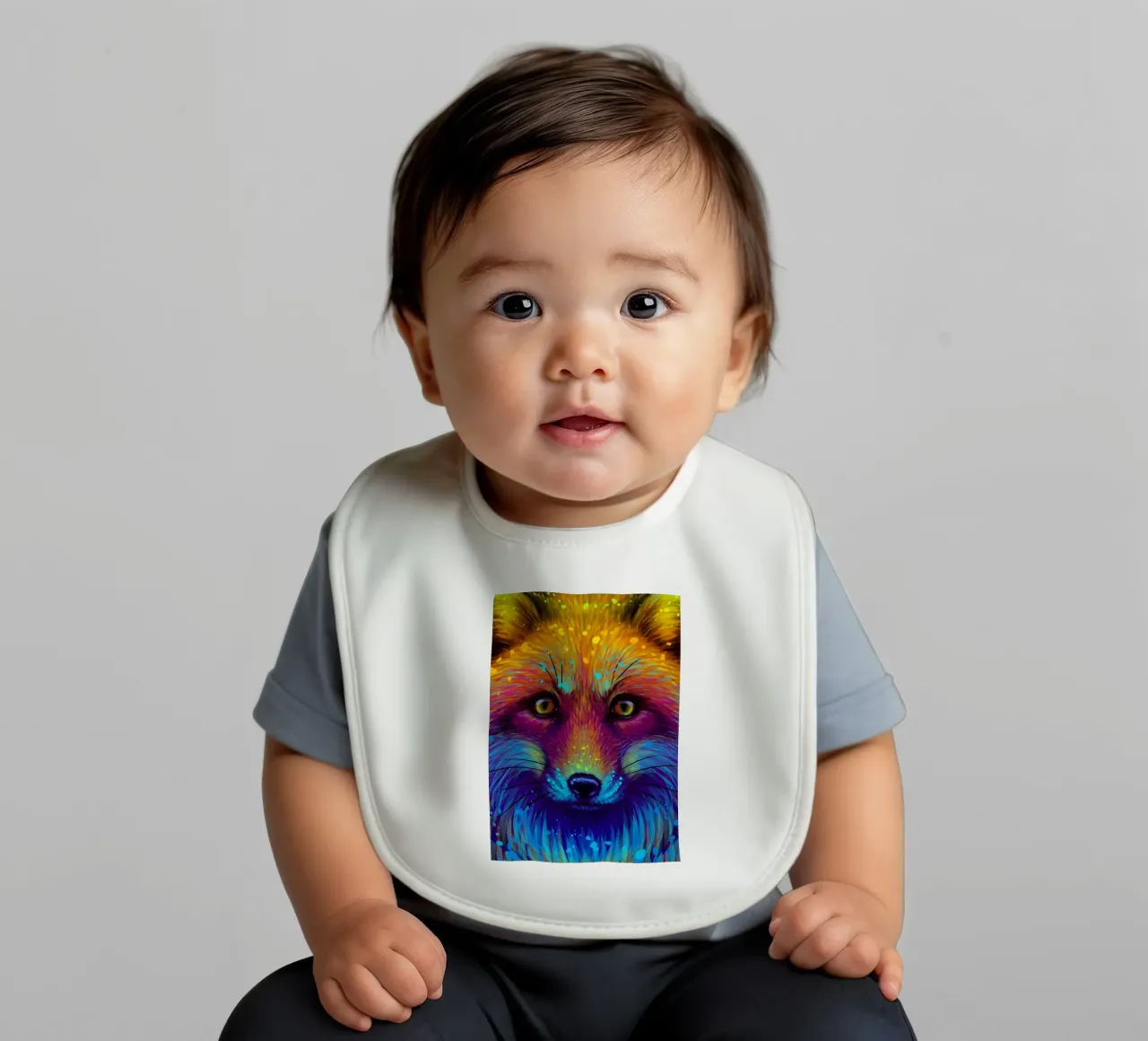 Volpe colorata bavaglino da Delaplane