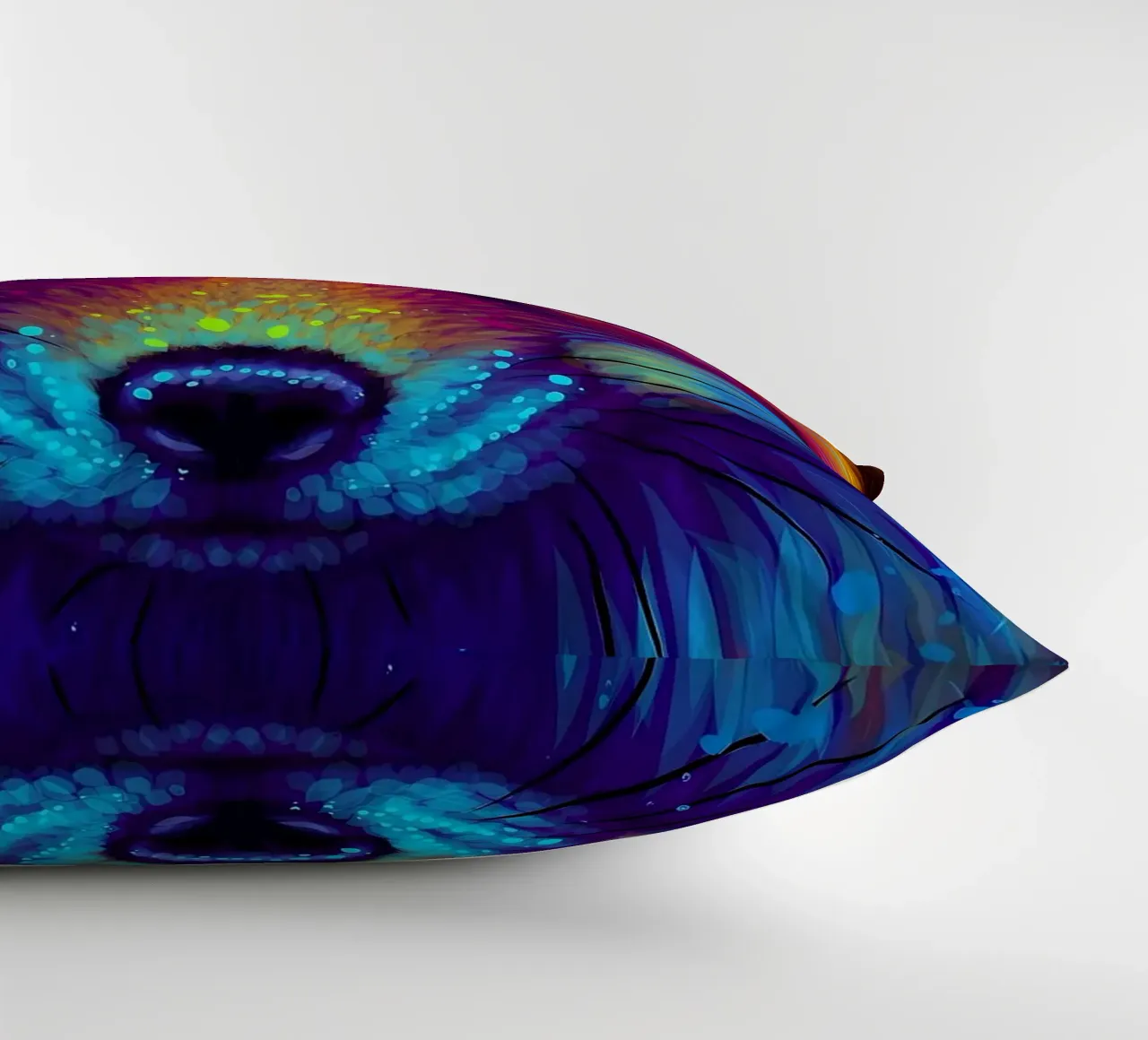 Volpe colorata cuscino da Delaplane