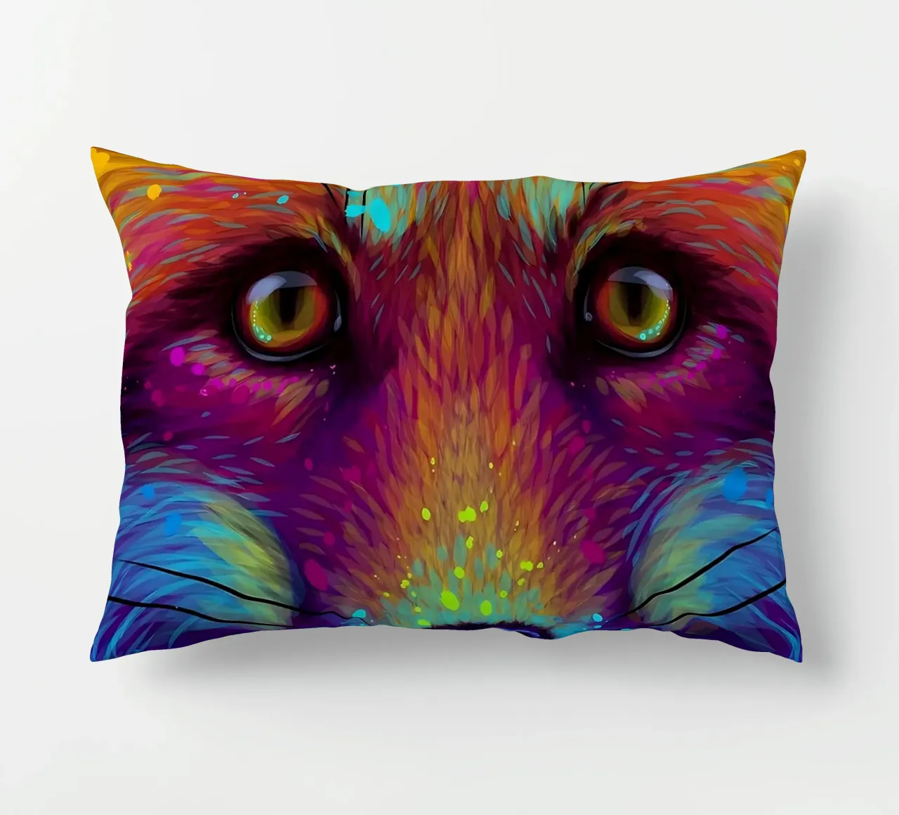 Volpe colorata cuscino da Delaplane