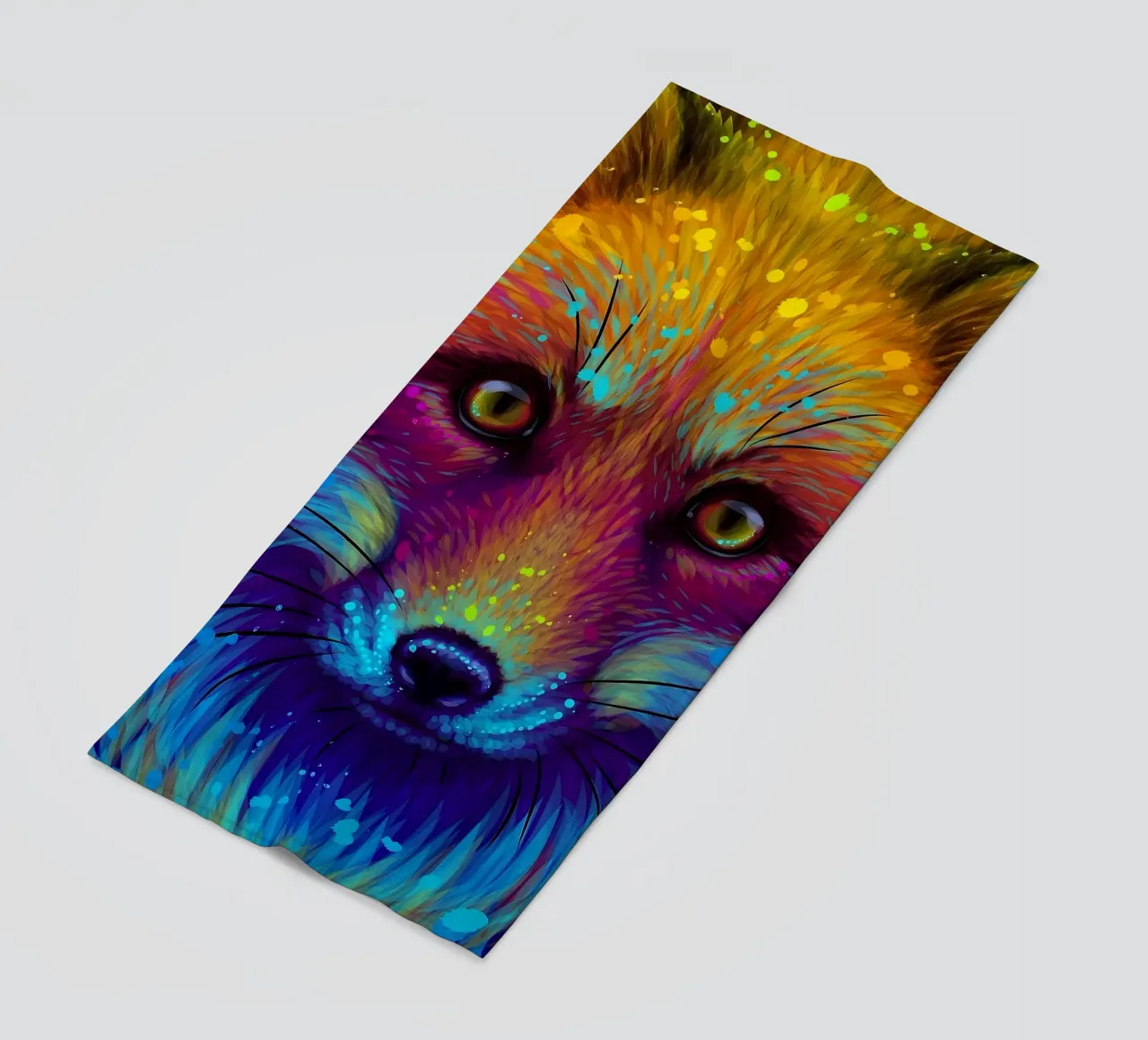 Volpe colorata telo mare da Delaplane