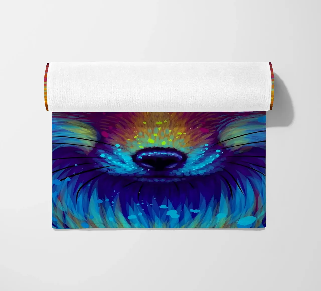 Volpe colorata telo mare da Delaplane