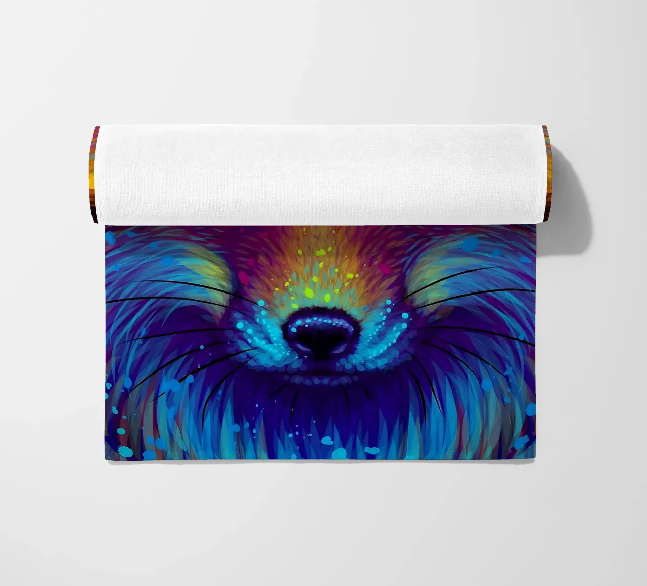 Volpe colorata telo mare da Delaplane