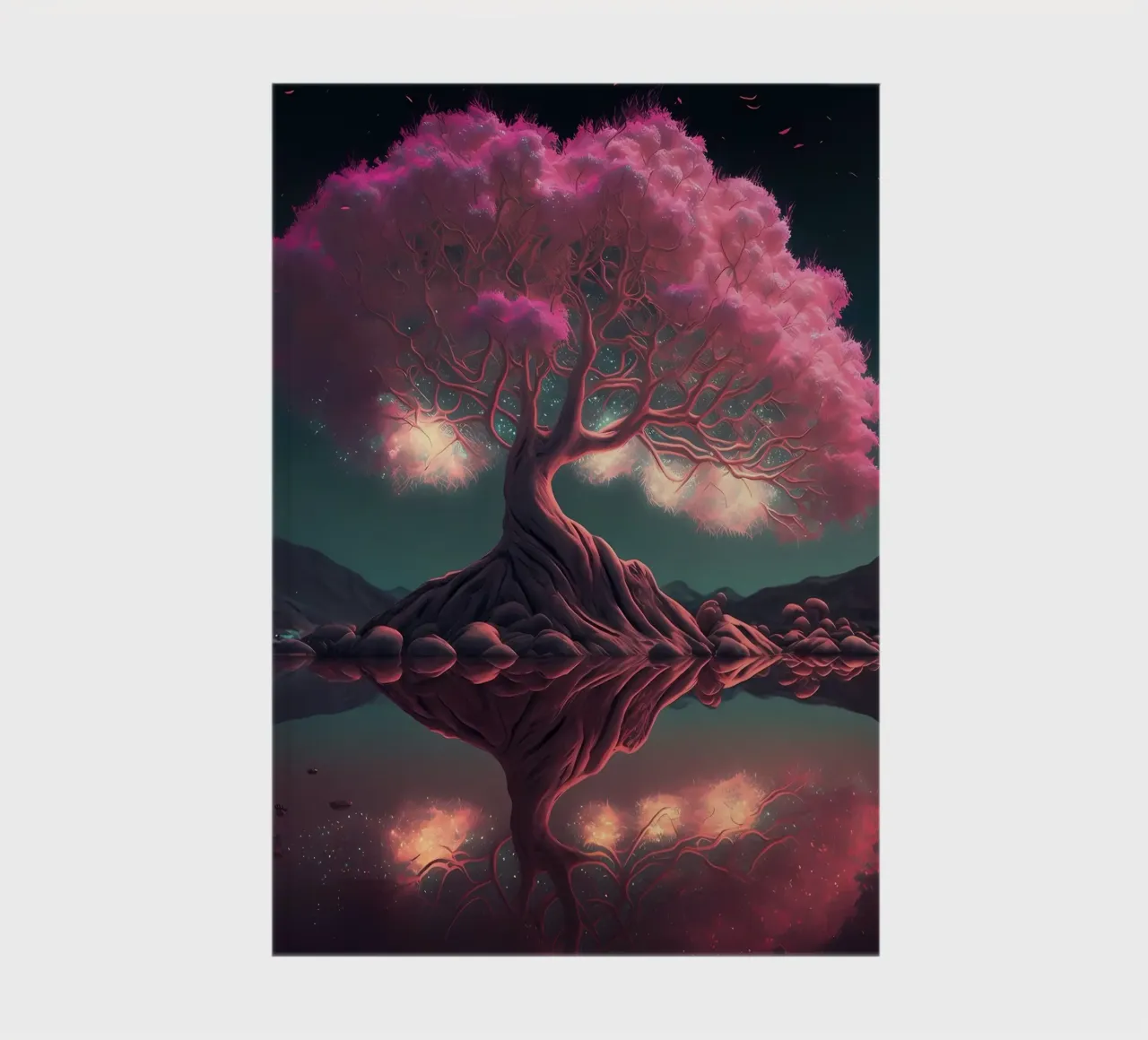 Cherry Blossom Tree notebook by Mikesell