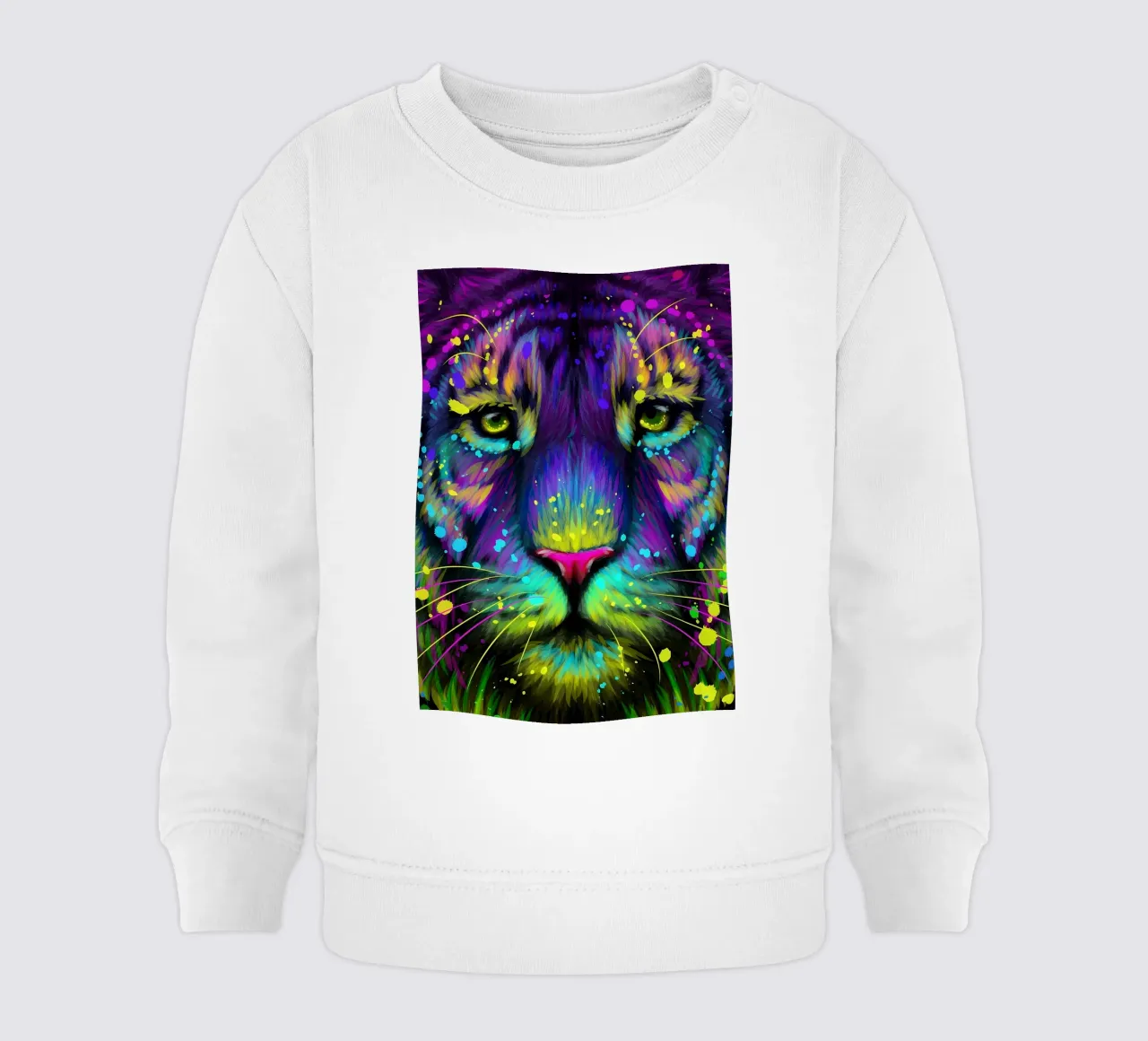 Tigre colorata felpa neonato da Delaplane