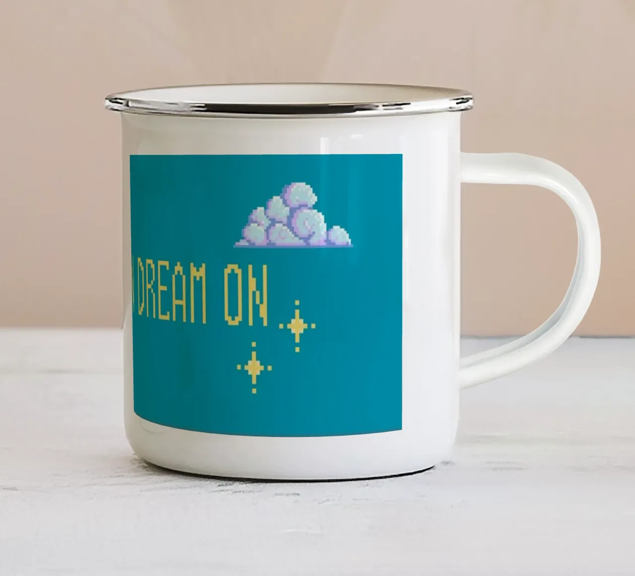Daily Motivational Quotes tazza in smalto da Dreamer10