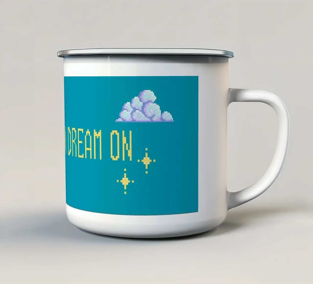 Daily Motivational Quotes tazza in smalto da Dreamer10