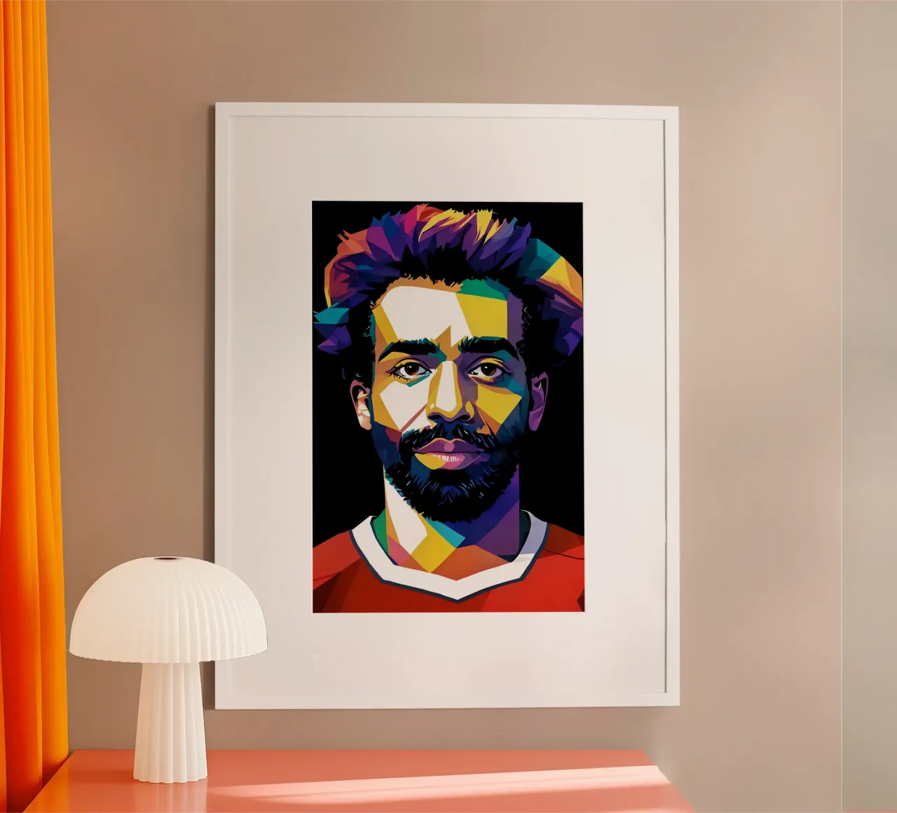 Ritratto di Mohammed Salah poster da BONANZA