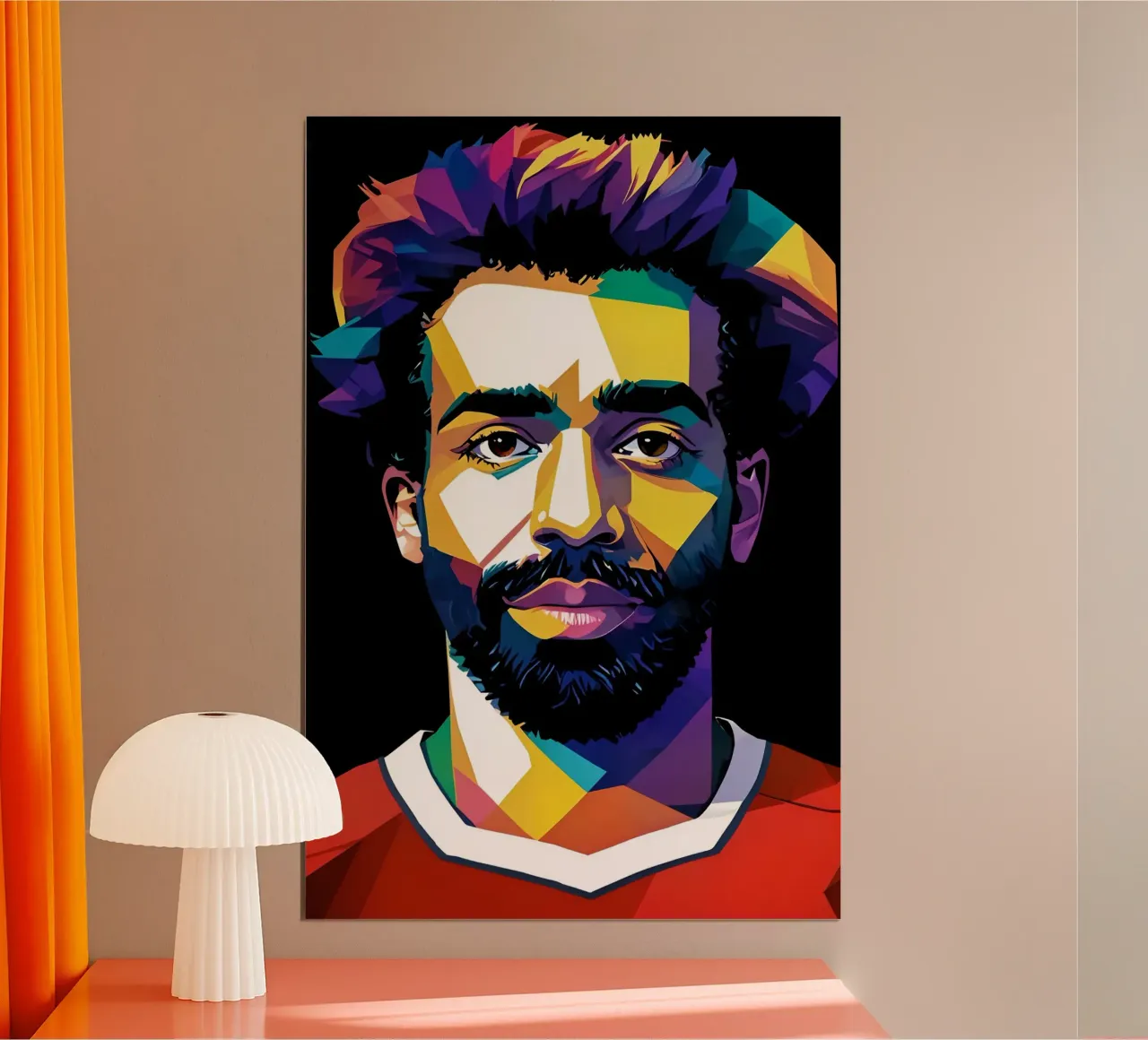 Ritratto di Mohammed Salah poster da BONANZA