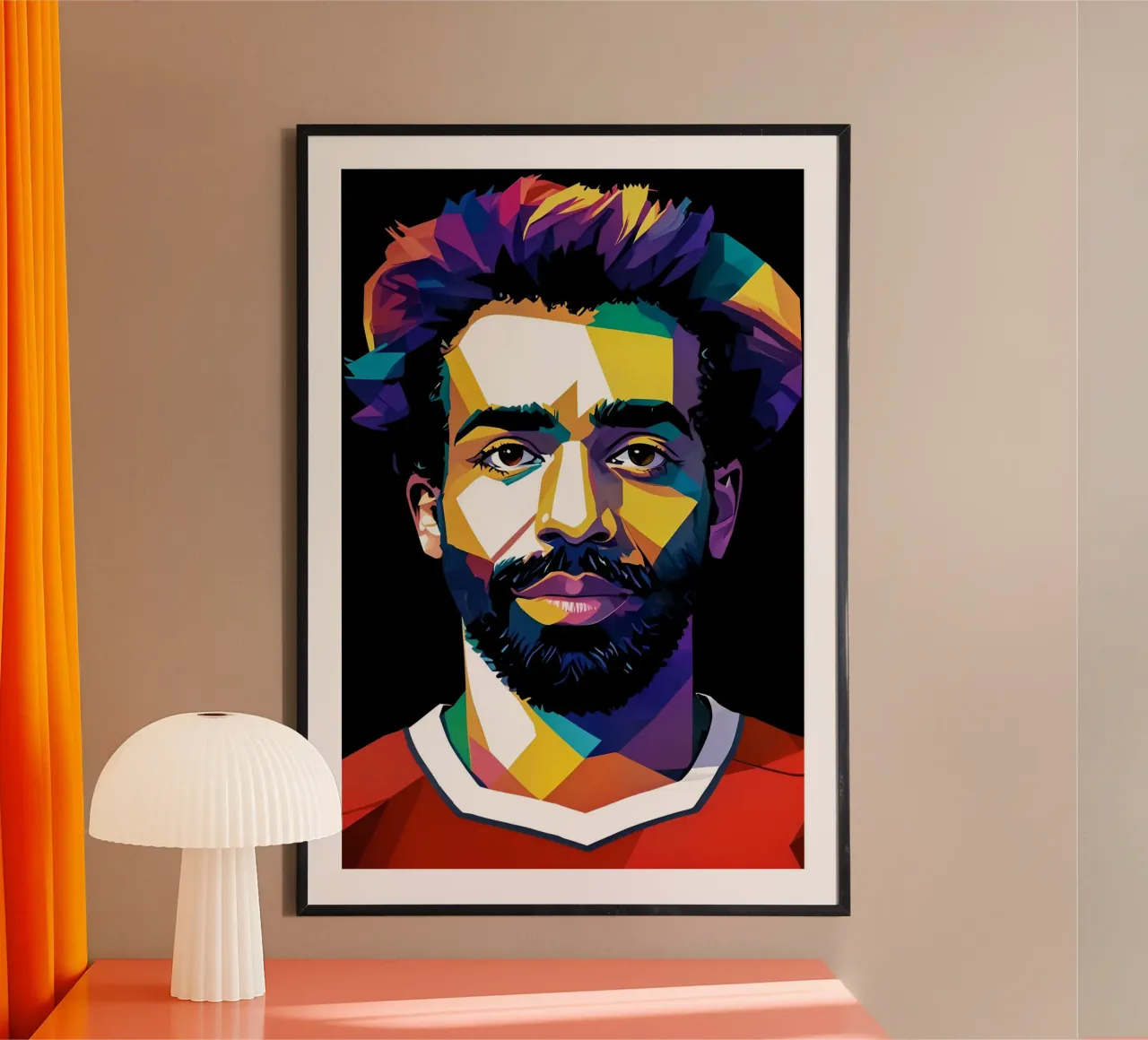 Ritratto di Mohammed Salah poster da BONANZA