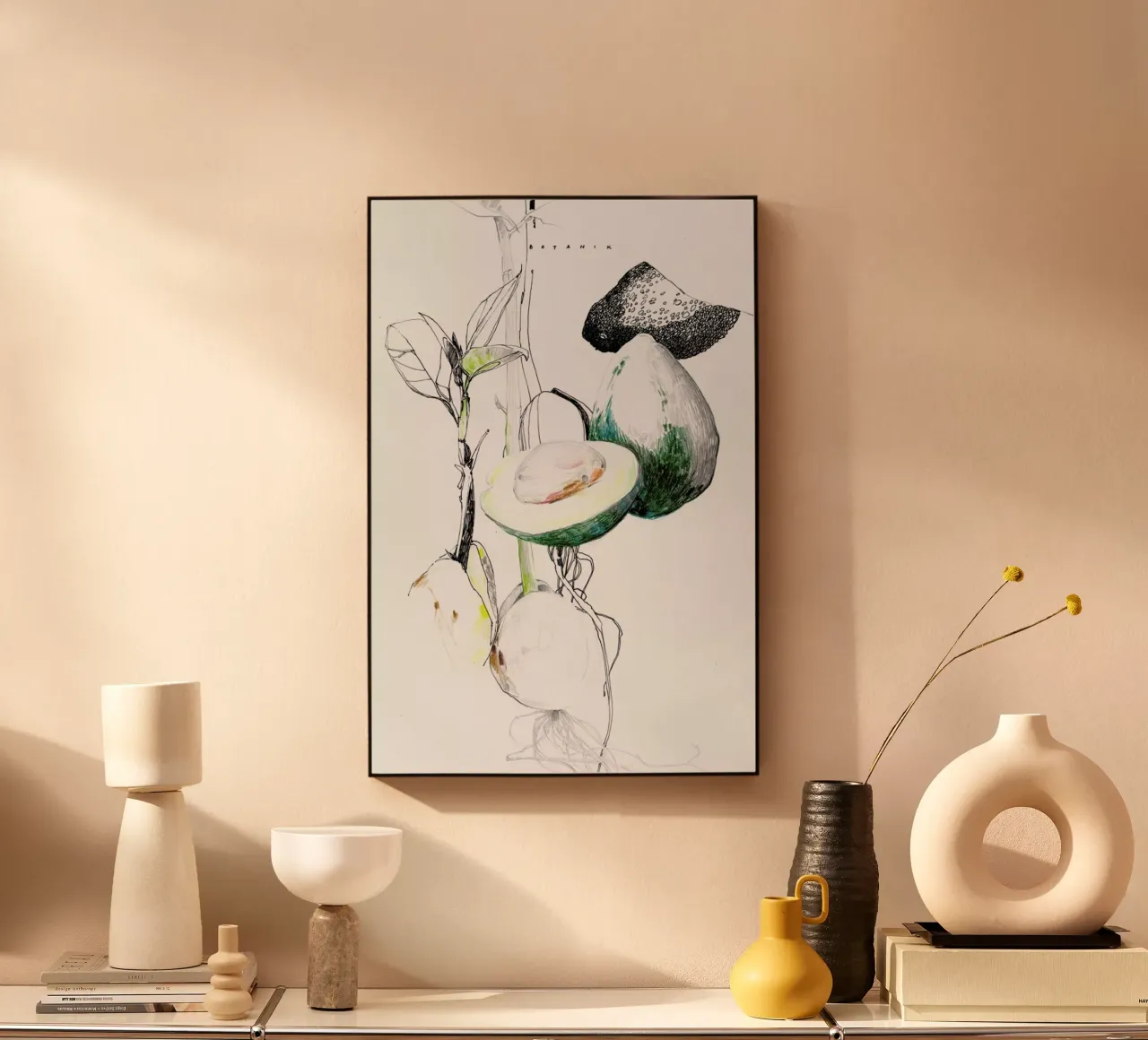 Avocado plexiglass da Mala Alani