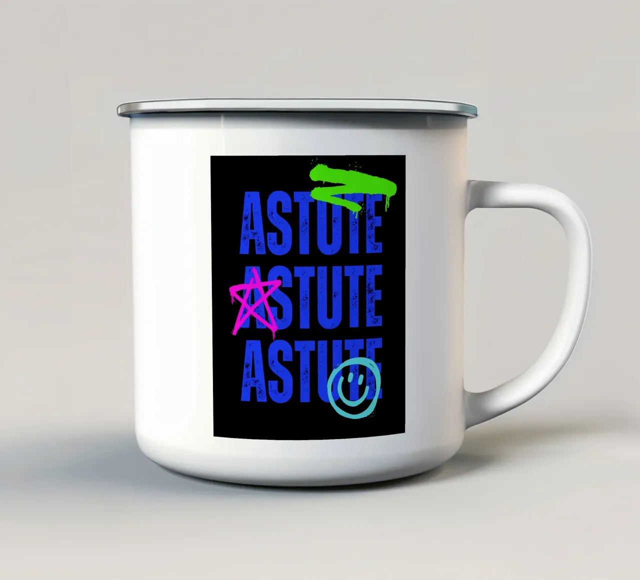 Motivational Quotes tazza in smalto da Dreamer10
