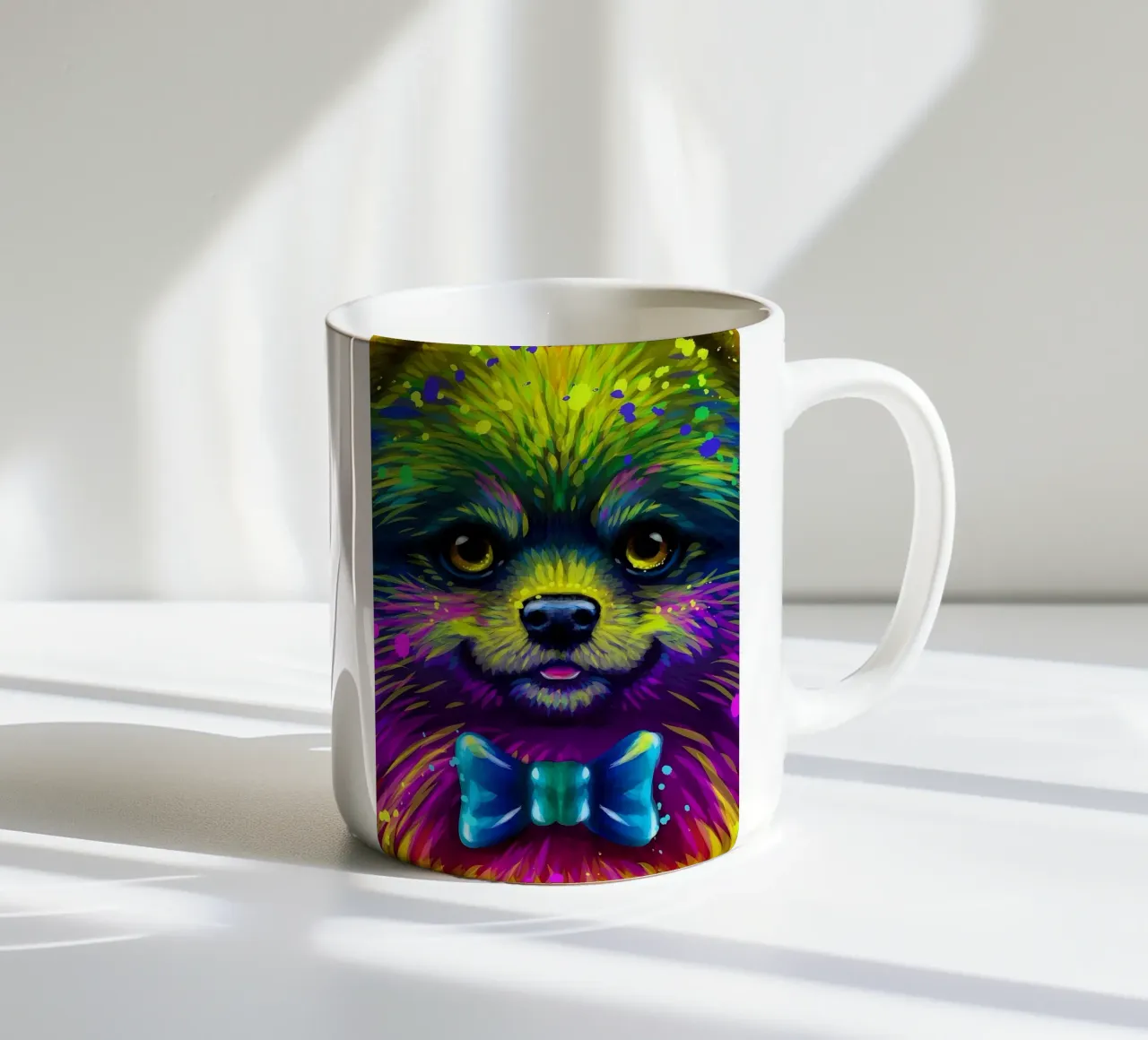Spitz colorato tazza in ceramica da Delaplane