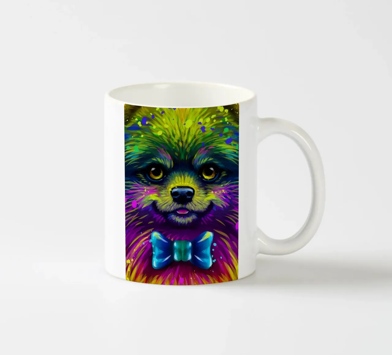 Spitz colorato tazza in ceramica da Delaplane
