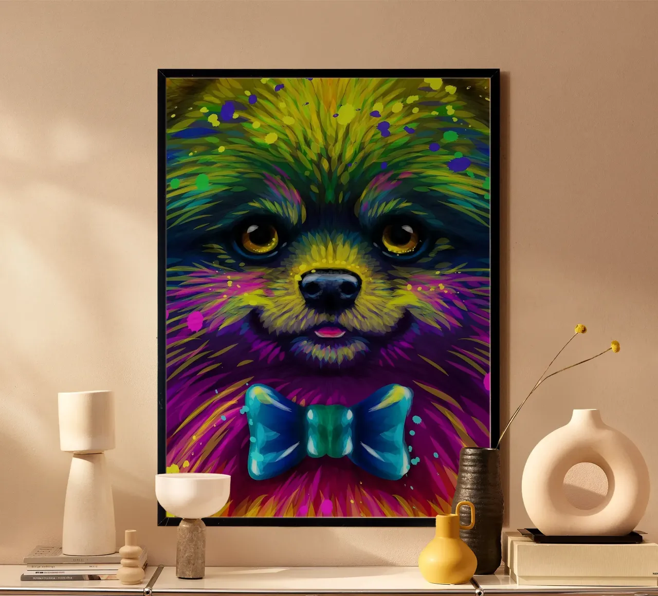 Spitz colorato poster da Delaplane