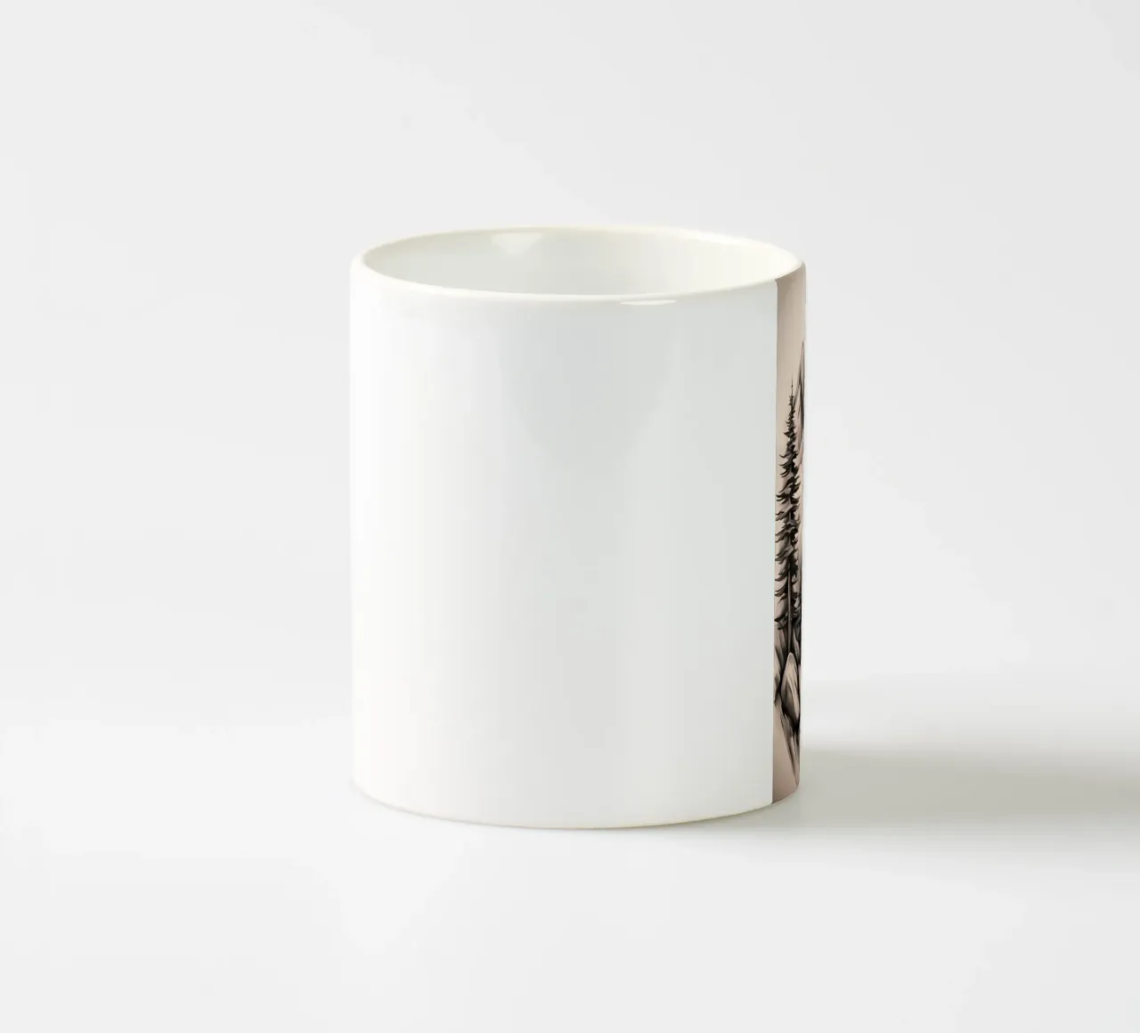 Poster minimalista 197 tazza in ceramica da Kadynce