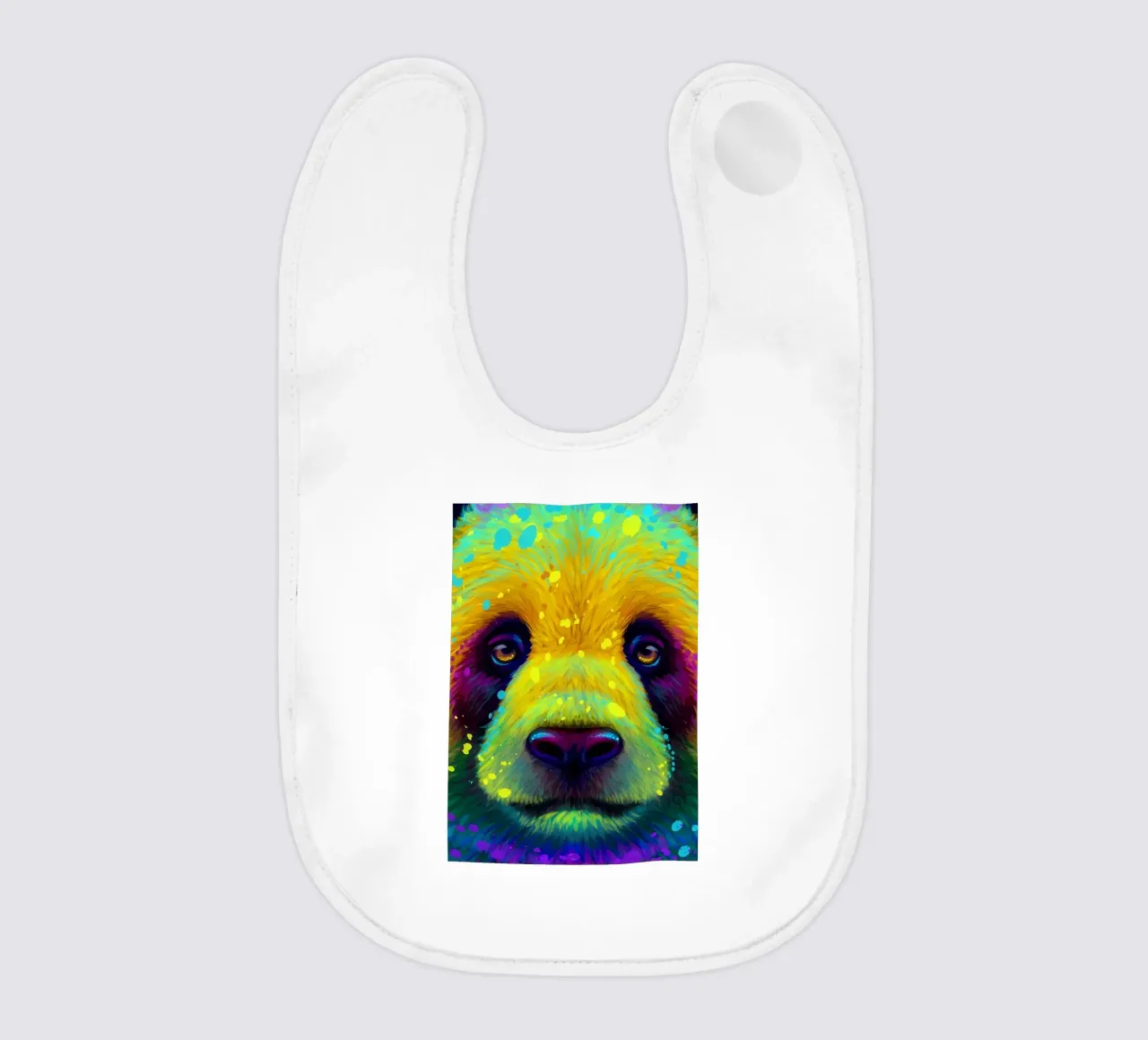 Panda colorato bavaglino da Delaplane