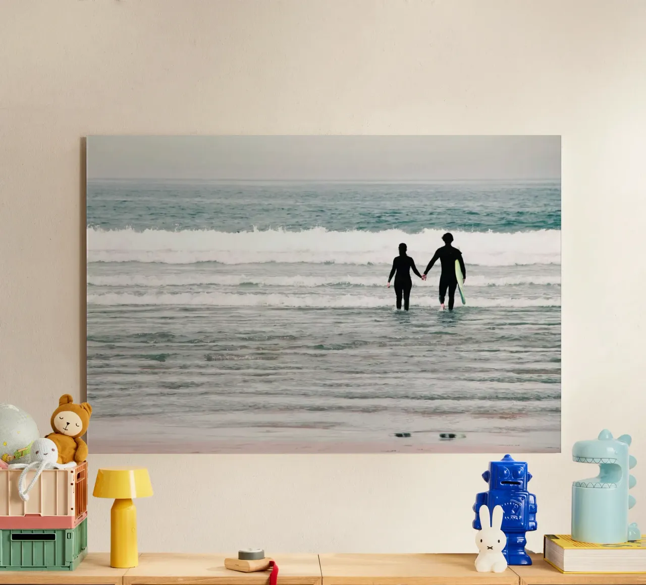 Surf Love plexiglass da Ingrid Beddoes