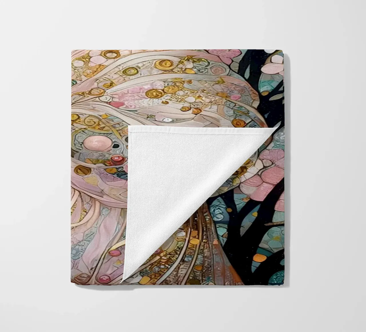 Sogno di primavera telo mare da Art-Nouveau-Dsg