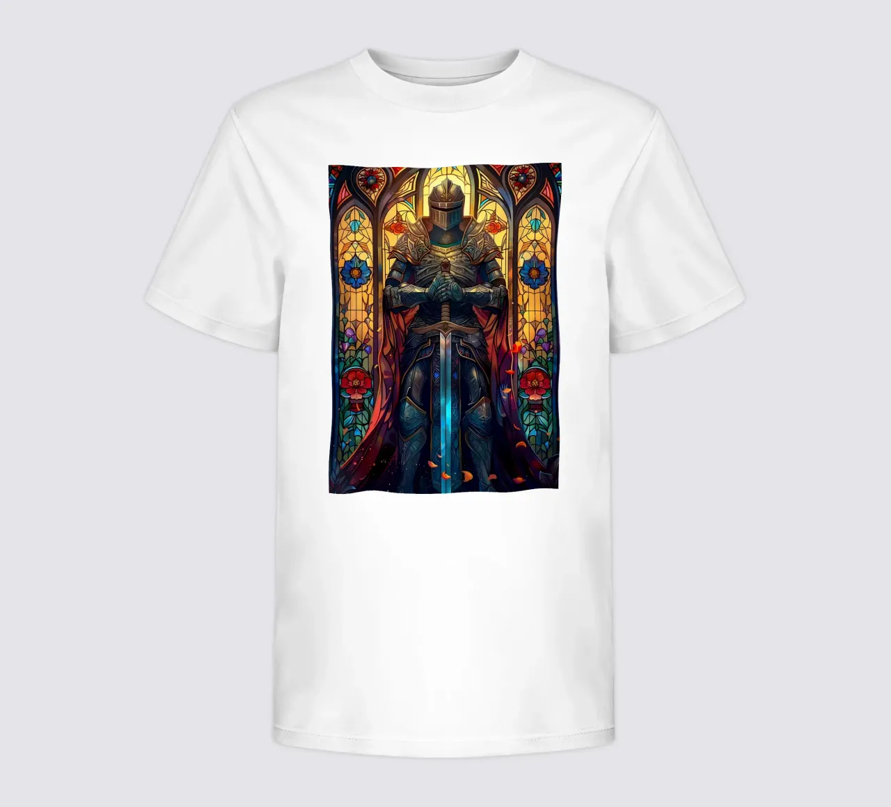 Paladin Warrior Glass kids t-shirt by Ginnery