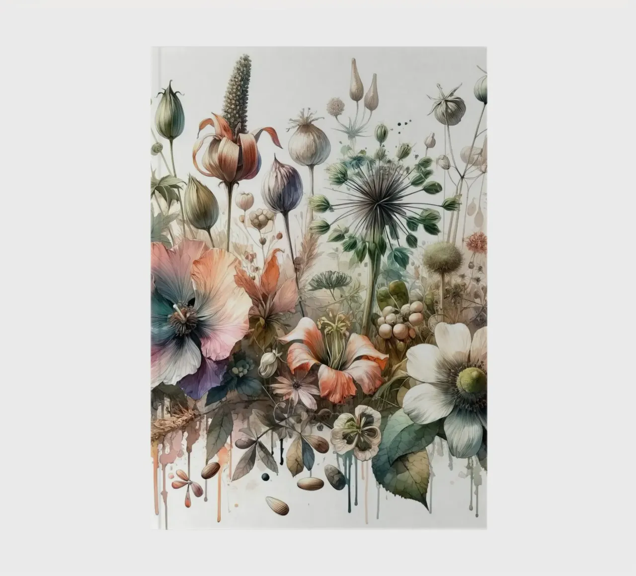Sinfonía de maravillas botánicas cuaderno de Chromatic Fusion Studio