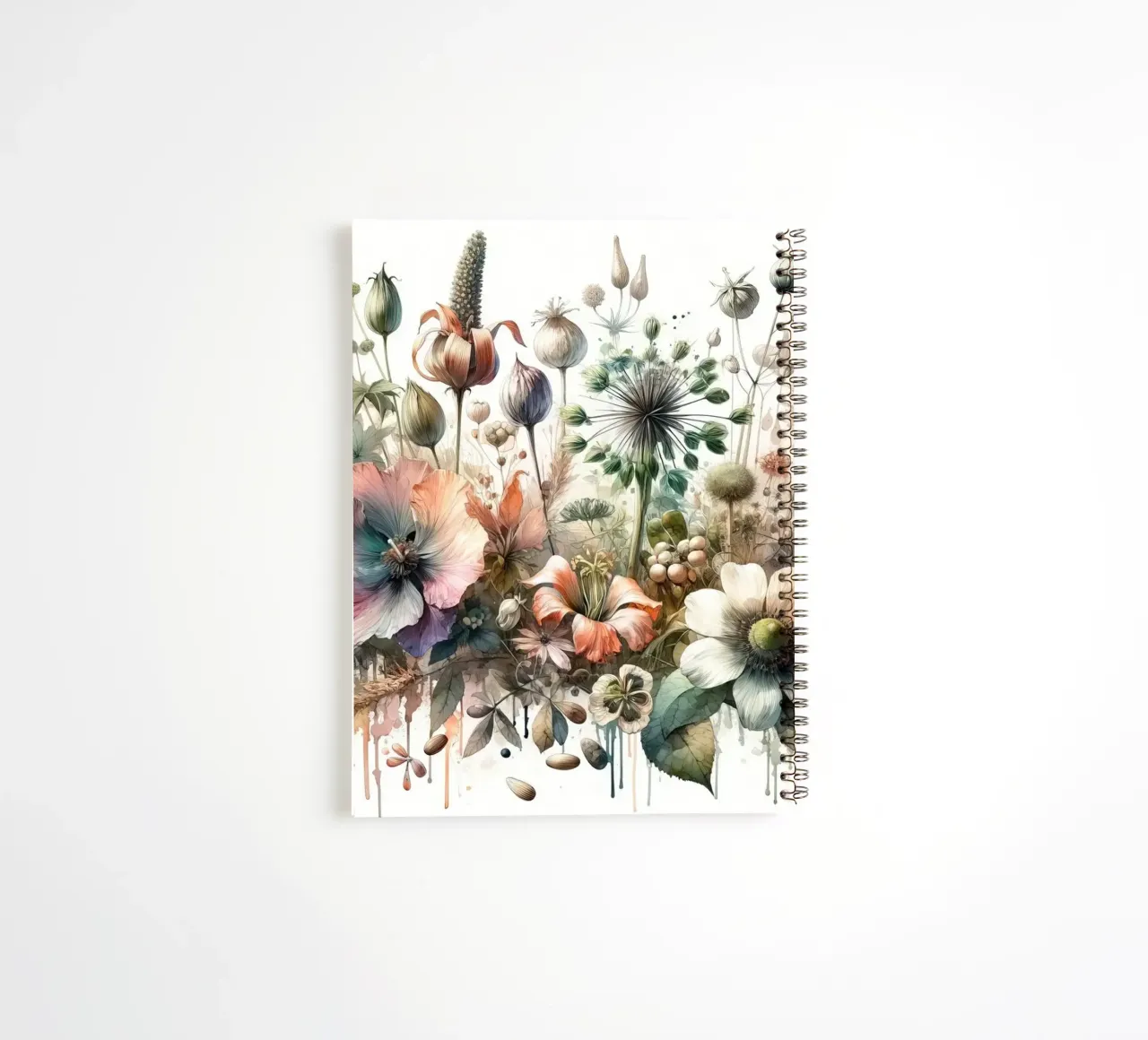 Sinfonia di meraviglie botaniche diario ad anelli da Chromatic Fusion Studio