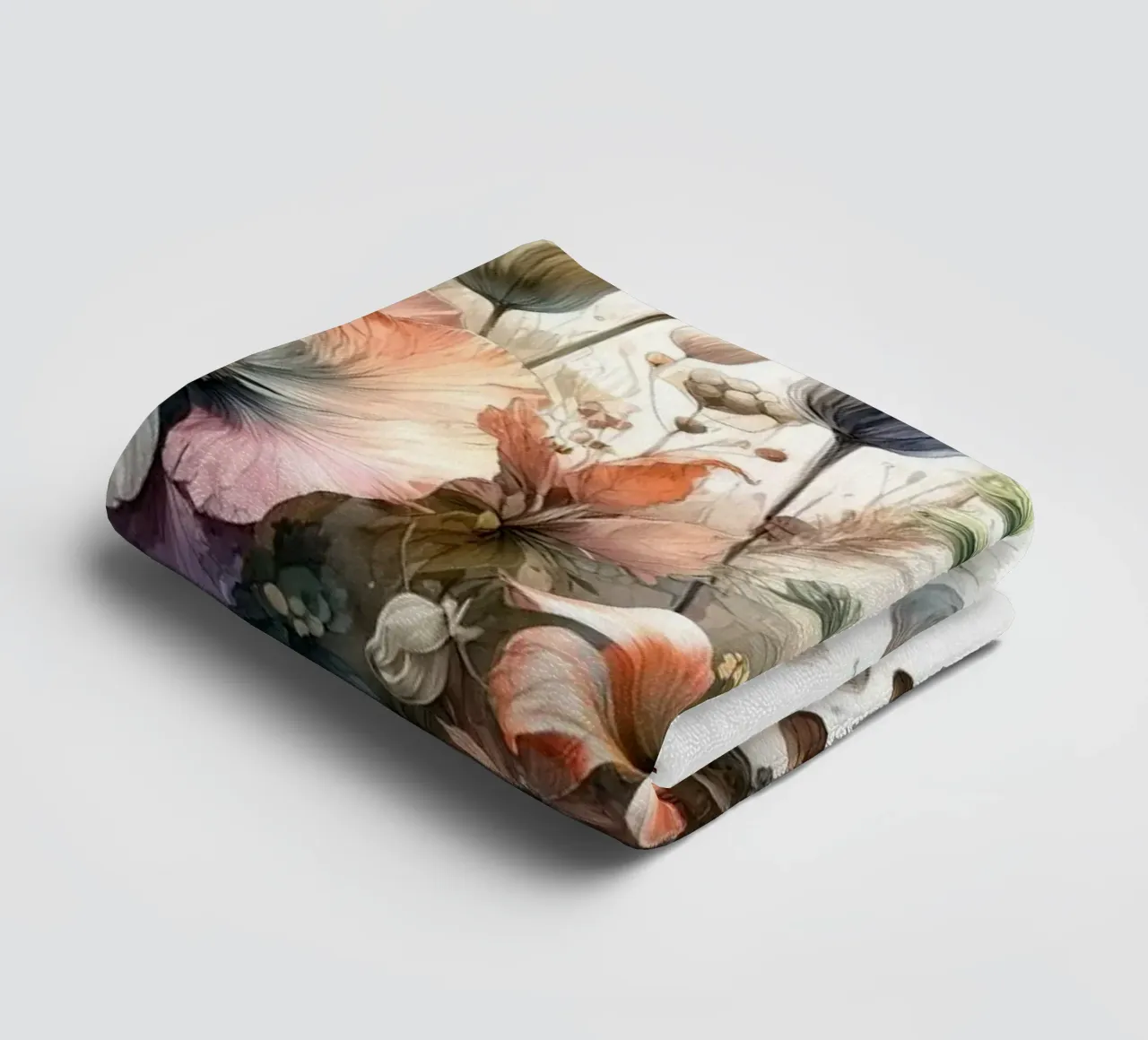 Symphonie der botanischen Wunder Handtuch von Chromatic Fusion Studio
