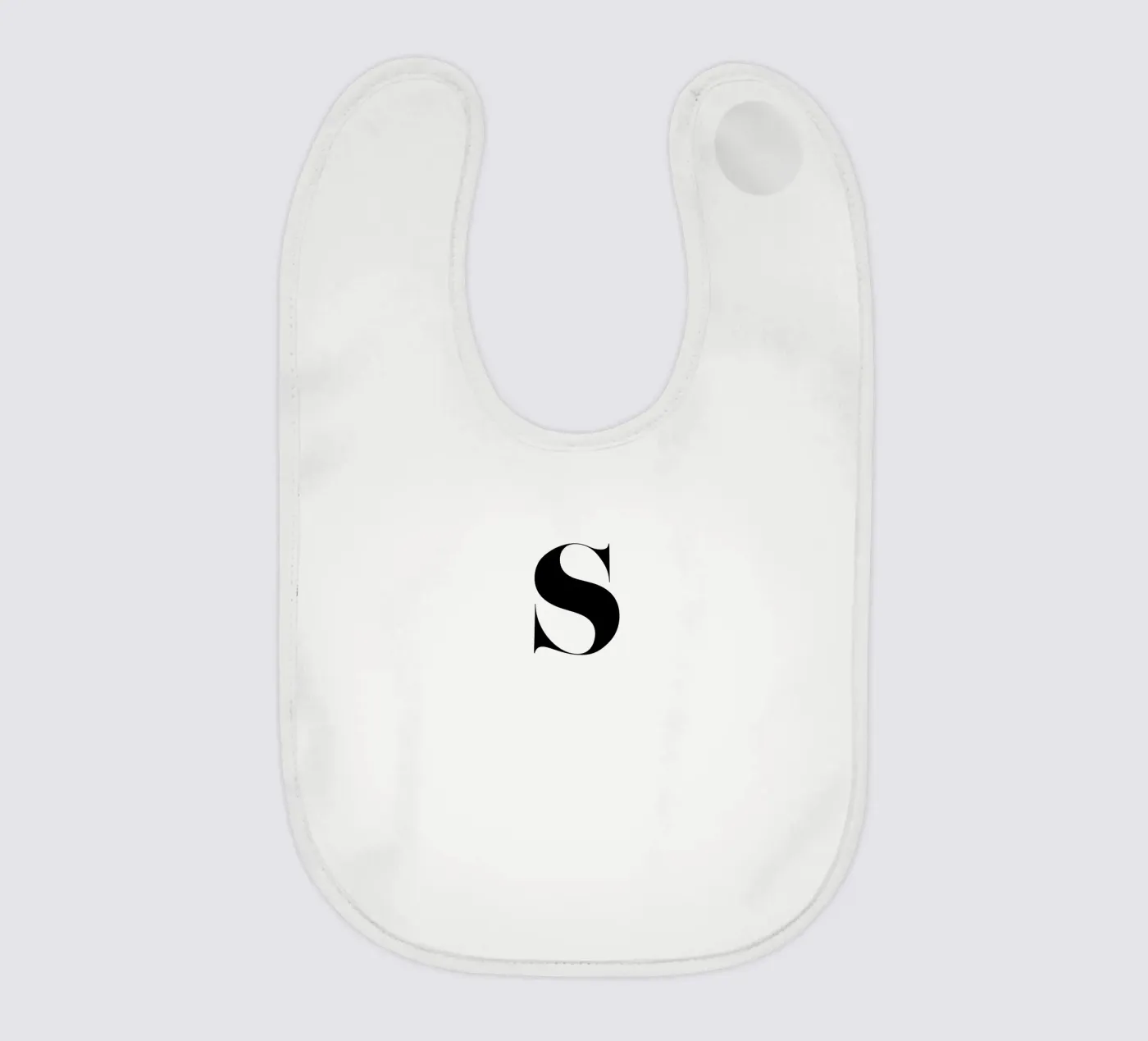 S baby slabbetje van Mottos by Sinan Saydik