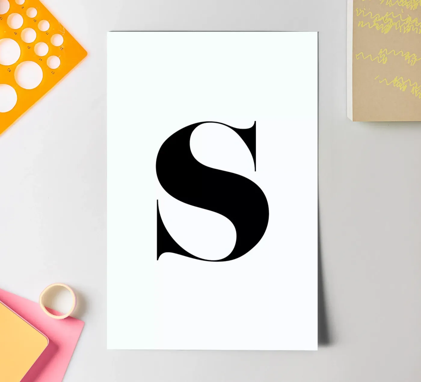 S sticker sheet by Mottos by Sinan Saydik