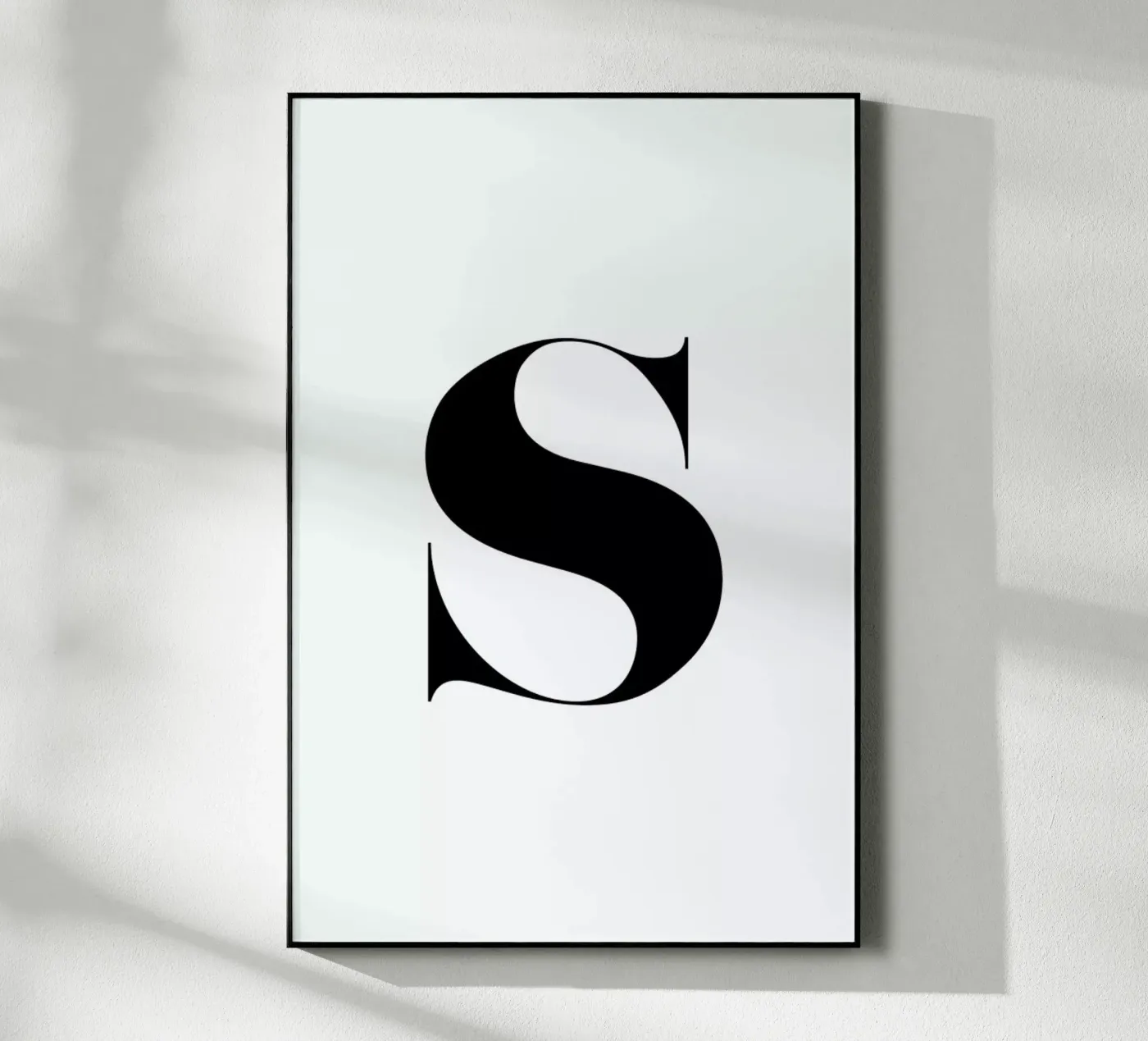 S Acryl-Glas von Mottos by Sinan Saydik