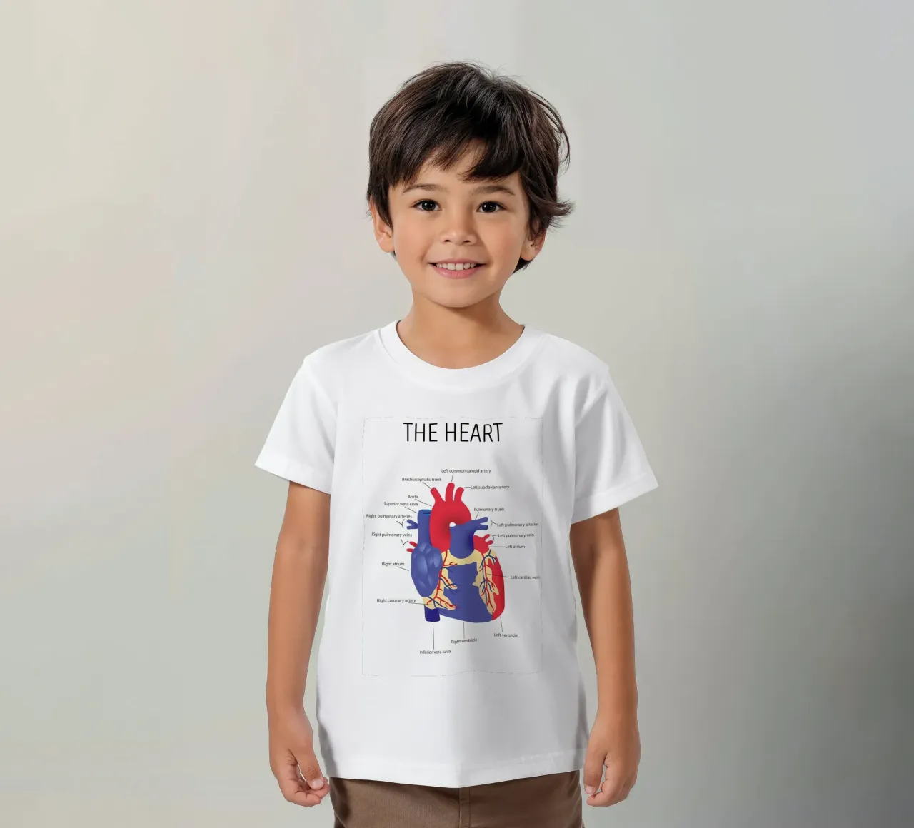 Herz Anatomie Kinder T-Shirt von Mikesell