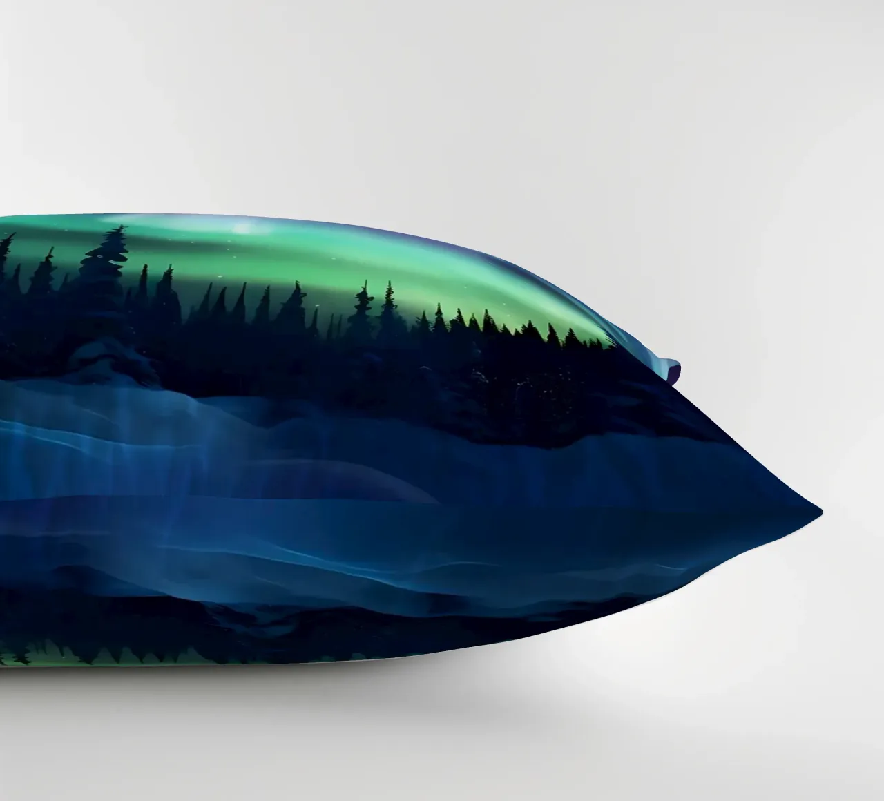 L'Aurora Boreale colorata cuscino da Ginnery