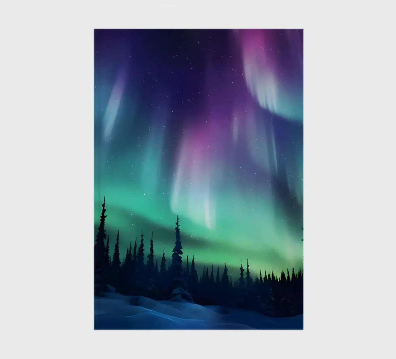 L'Aurora Boreale colorata diario da Ginnery
