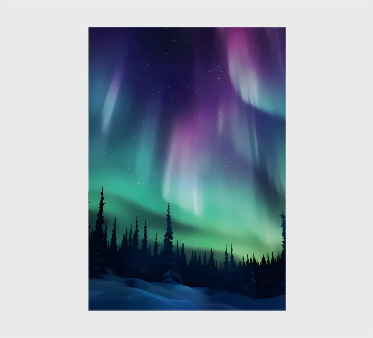 L'Aurora Boreale colorata diario da Ginnery