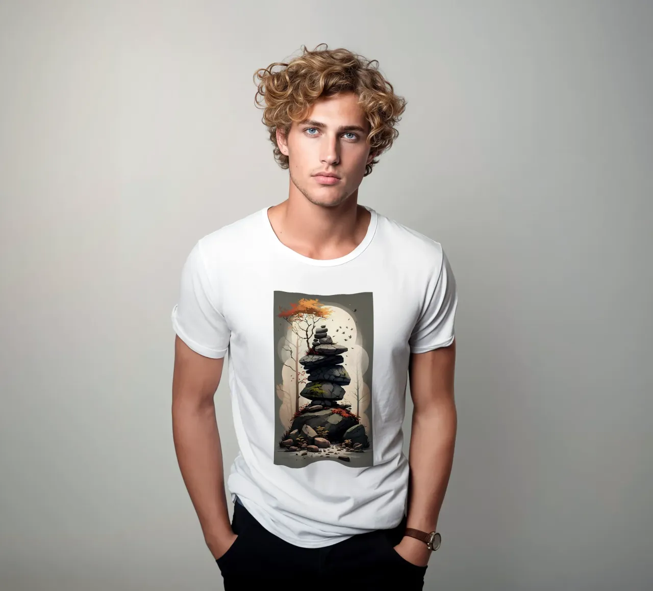 Poster minimalista 203 t-shirt da Kadynce