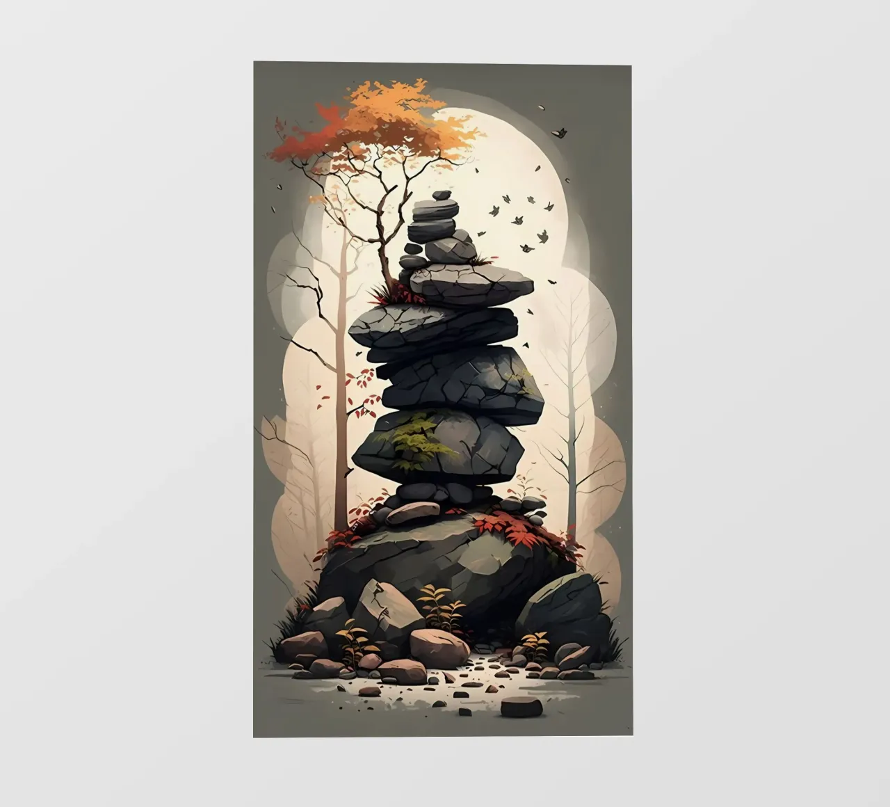 Poster minimalista 203 telo in pvc da Kadynce