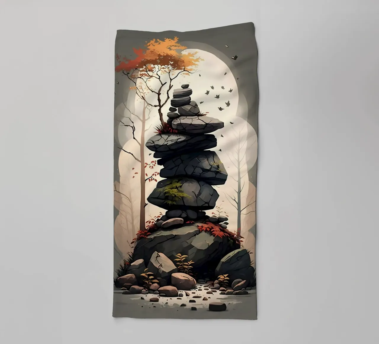 Minimalist Poster 203 towel by Kadynce