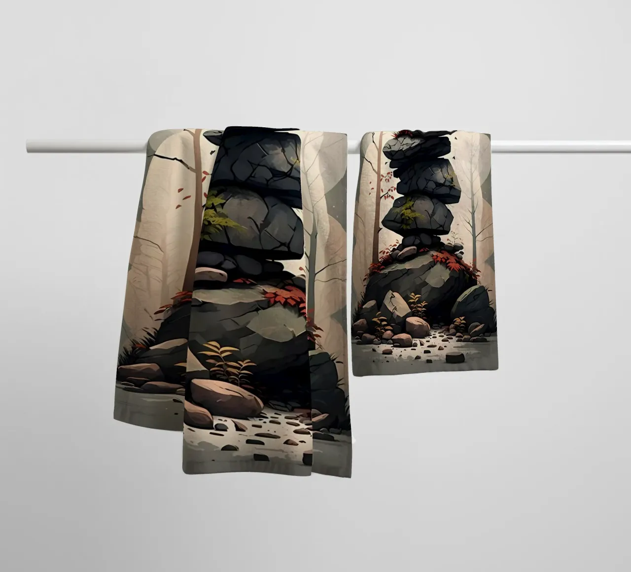 Minimalist Poster 203 towel by Kadynce